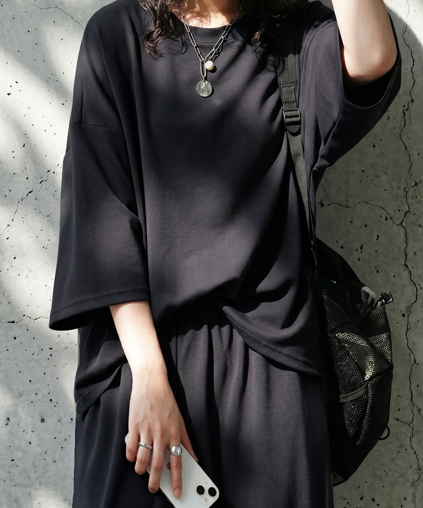 Cooling Fabric Set (Top And Pants) Ladies