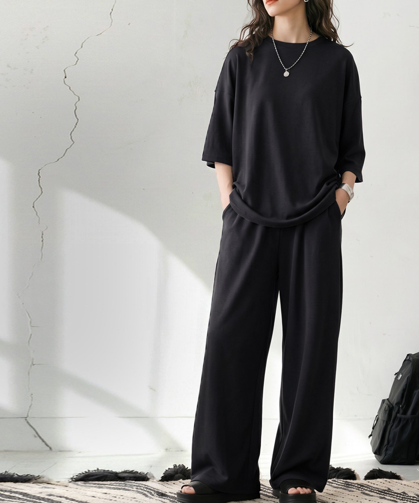 Cooling Fabric Set (Top And Pants) Ladies