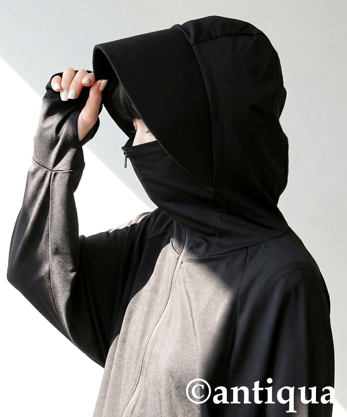 UV-Cut Hooded Rash Guard With Cooling Effect Ladies
