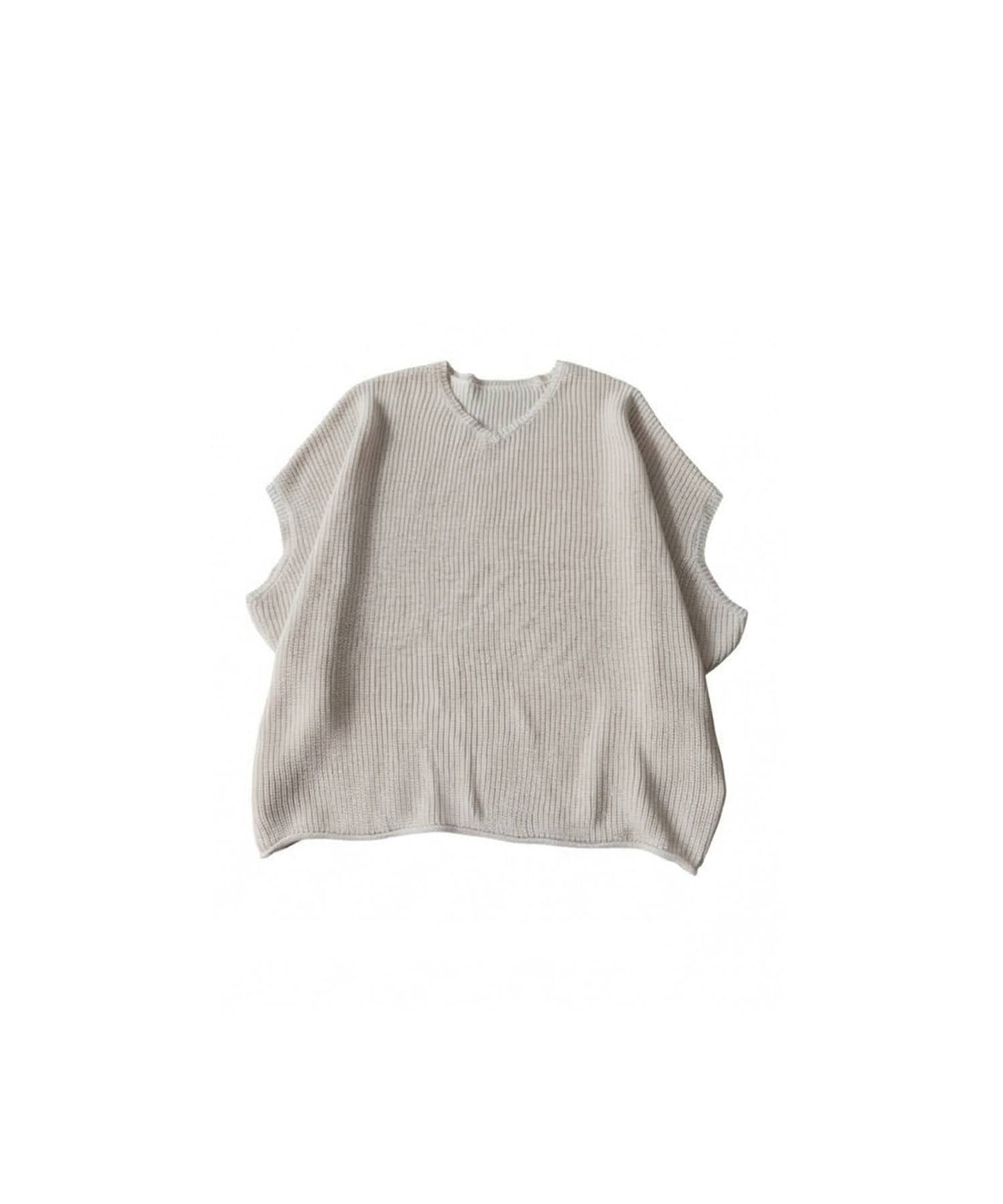 Linen-Touch Ribbed Summer Knit Ladies