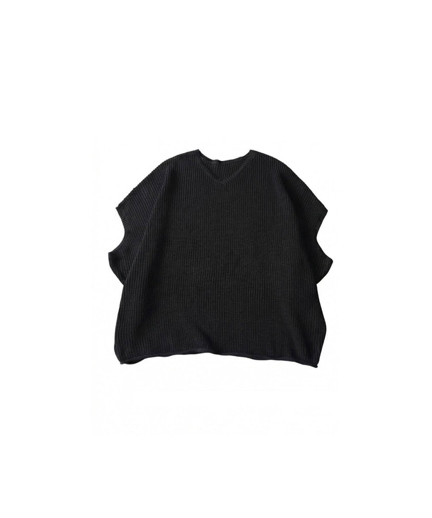 Linen-Touch Ribbed Summer Knit Ladies