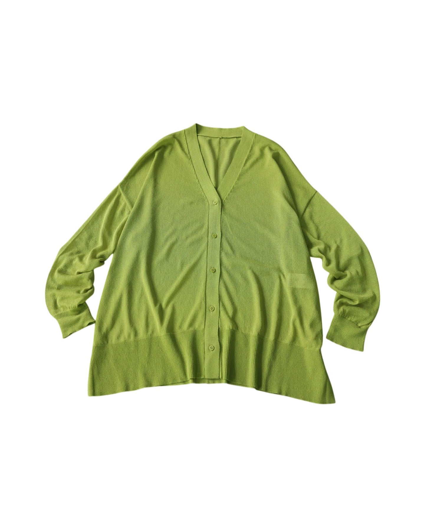 Sheer V-Neck Cardigan Ladies