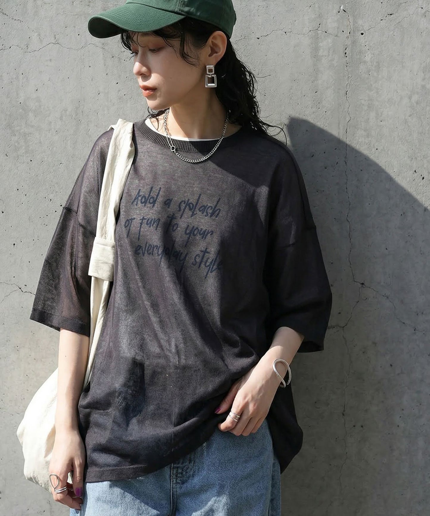 Sheer Knit Tops Ladies