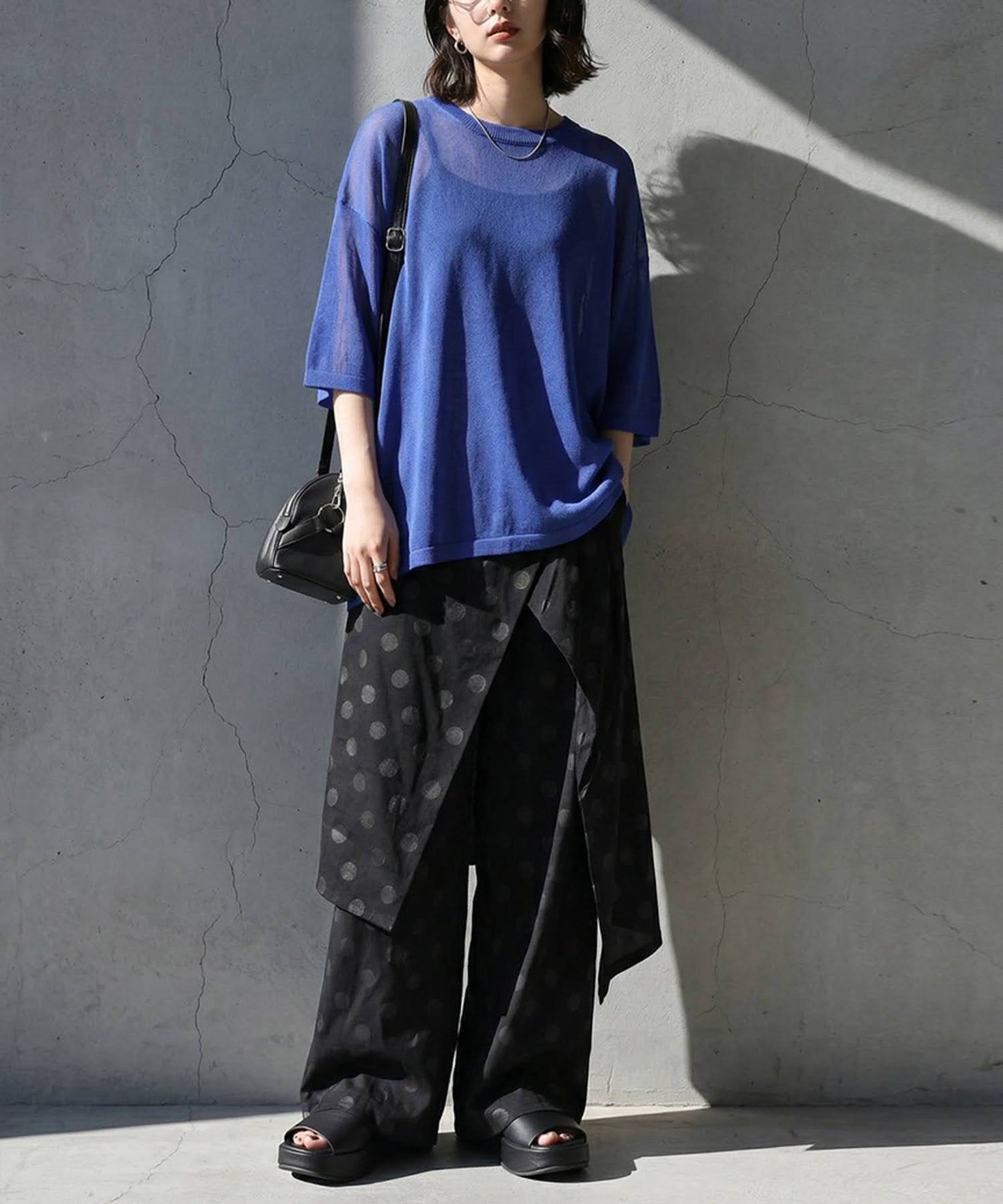 Sheer Knit Tops Ladies