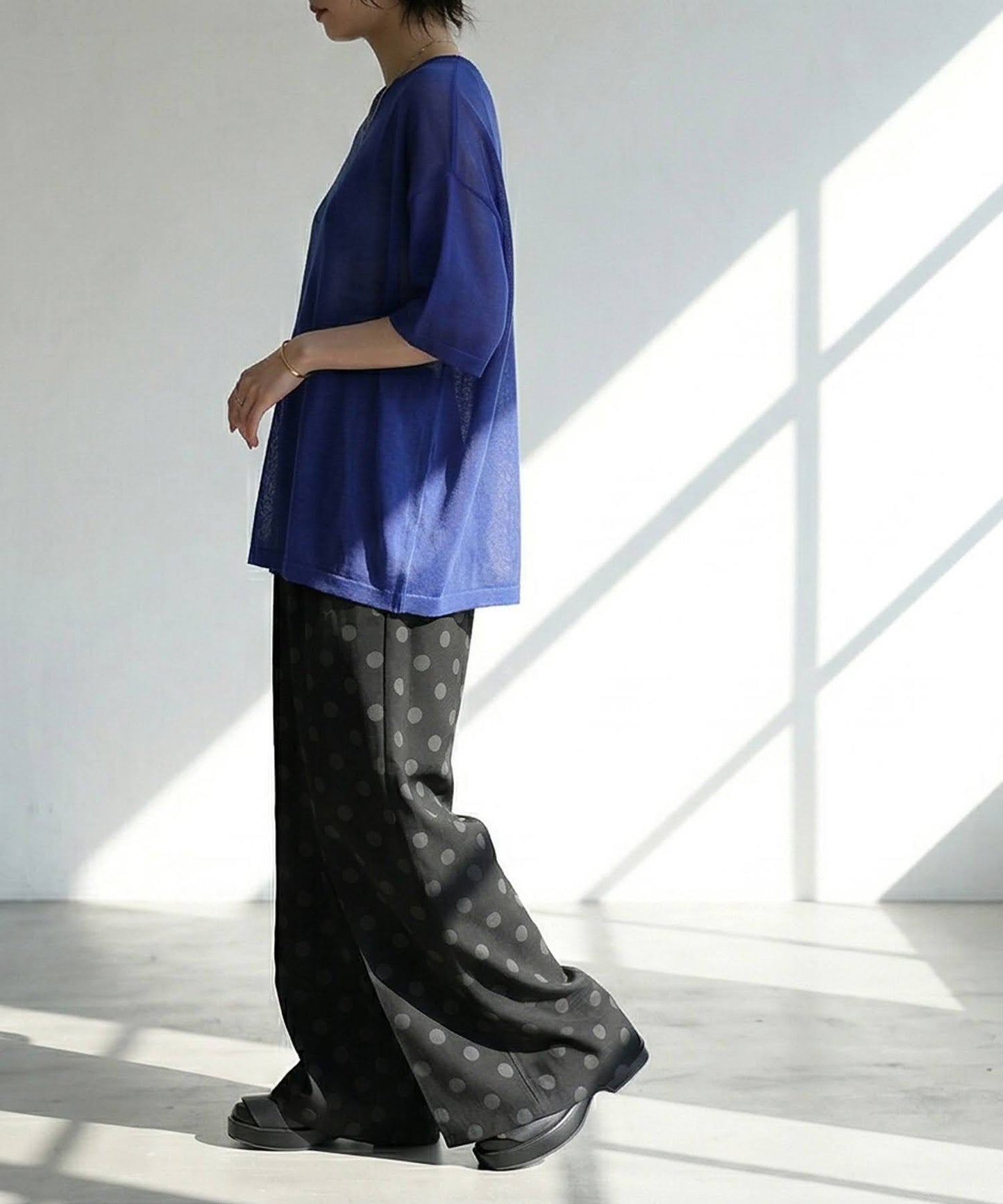 Sheer Knit Tops Ladies