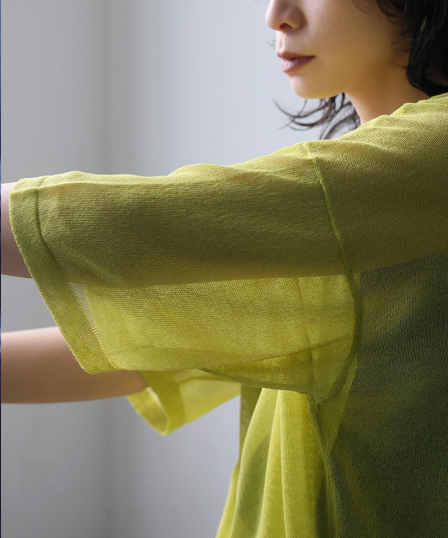 Sheer Knit Tops Ladies