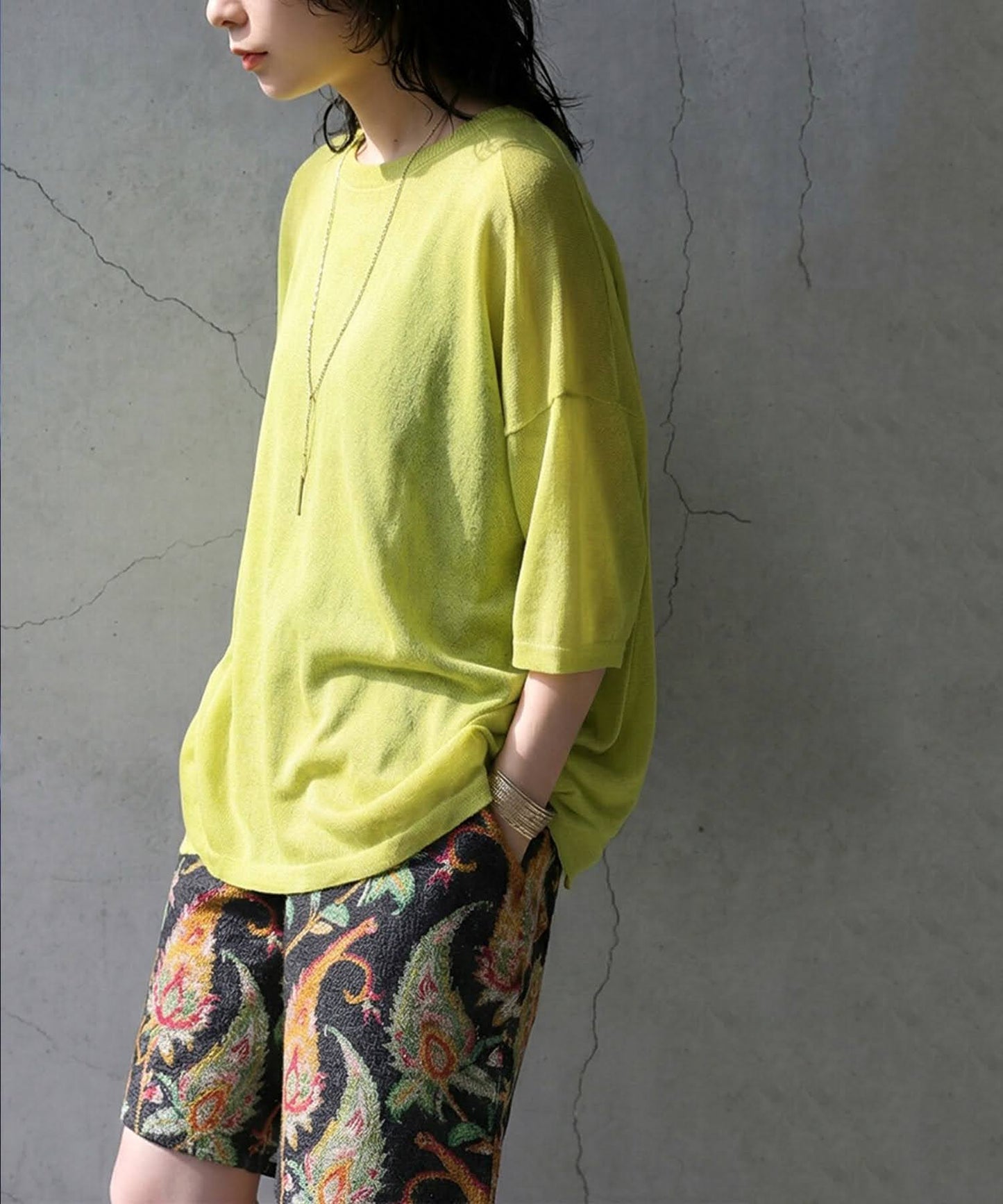 Sheer Knit Tops Ladies