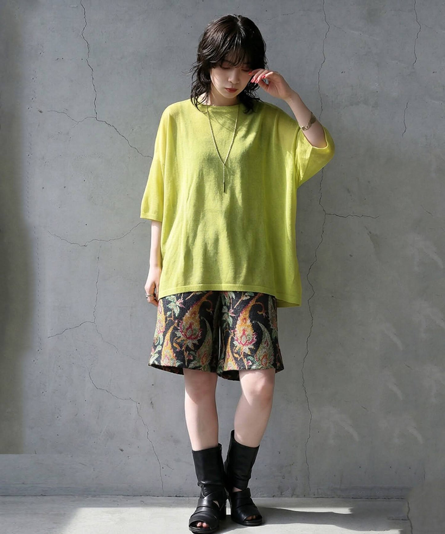 Sheer Knit Tops Ladies