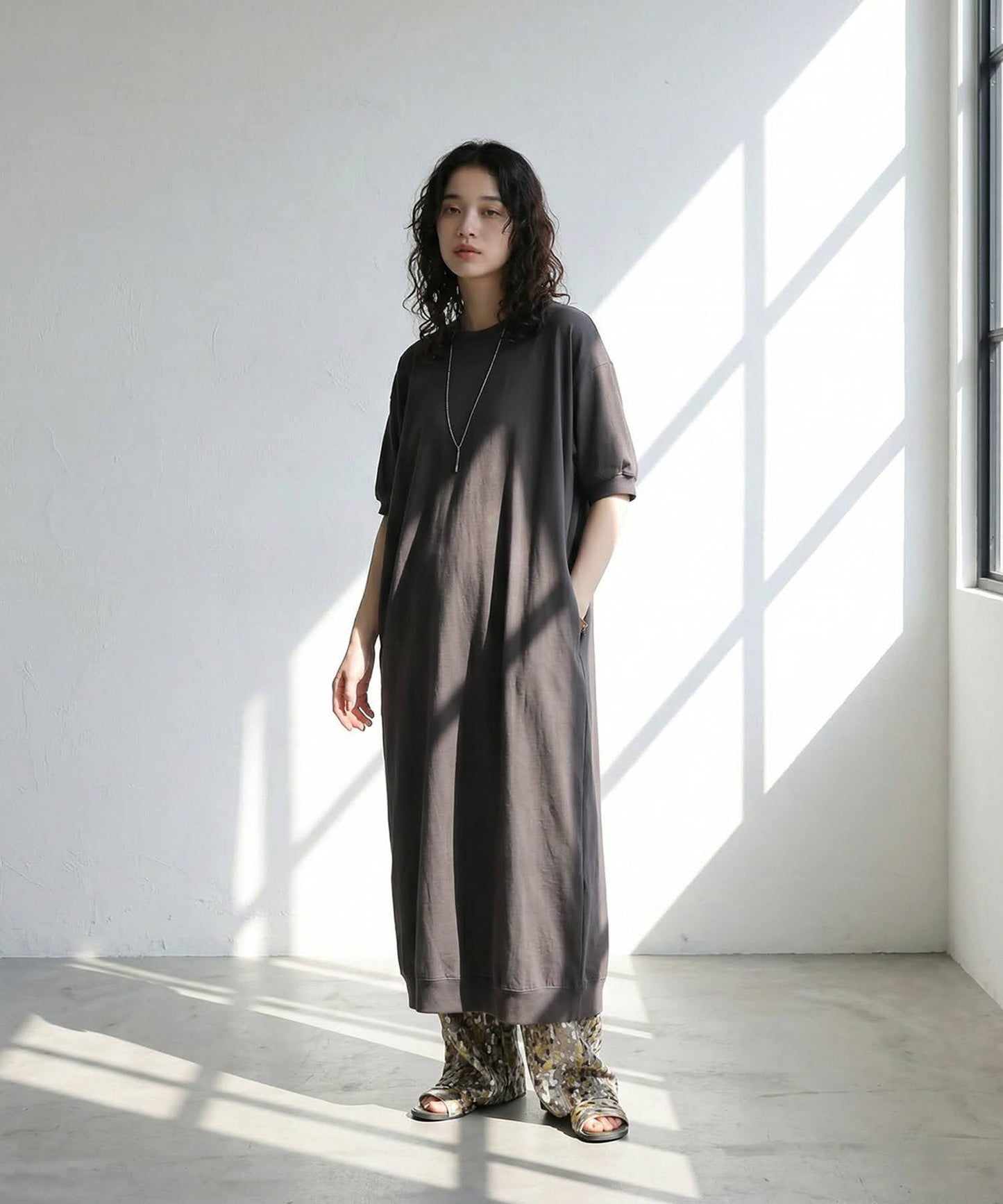 100% Cotton Sweat-Proof Cocoon Dress Ladies
