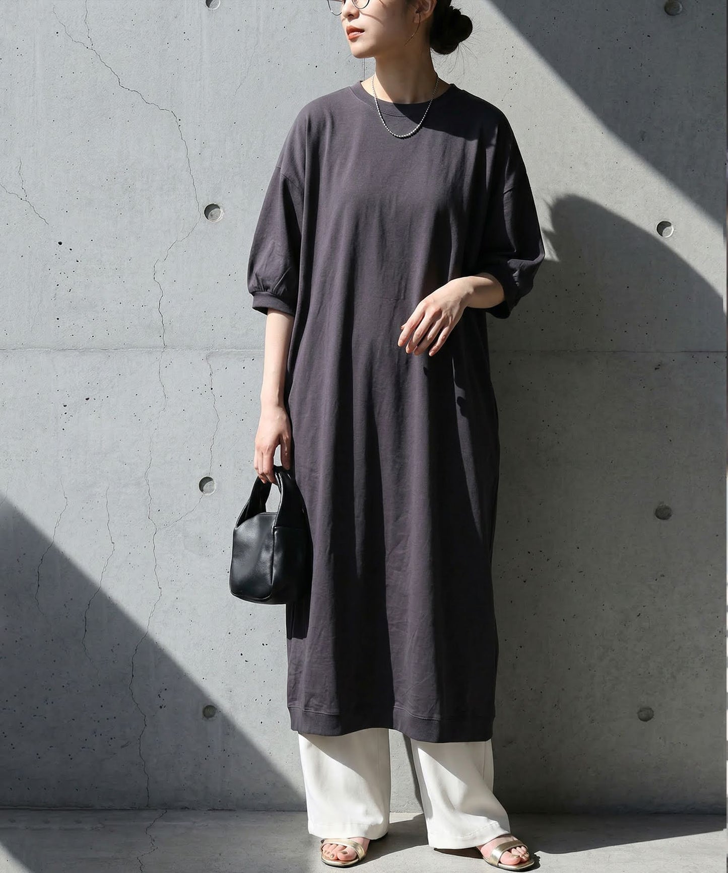 100% Cotton Sweat-Proof Cocoon Dress Ladies
