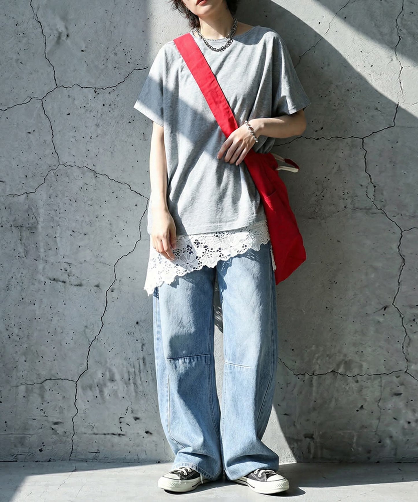 100% Cotton Sweat-Proof Relaxed Top Ladies