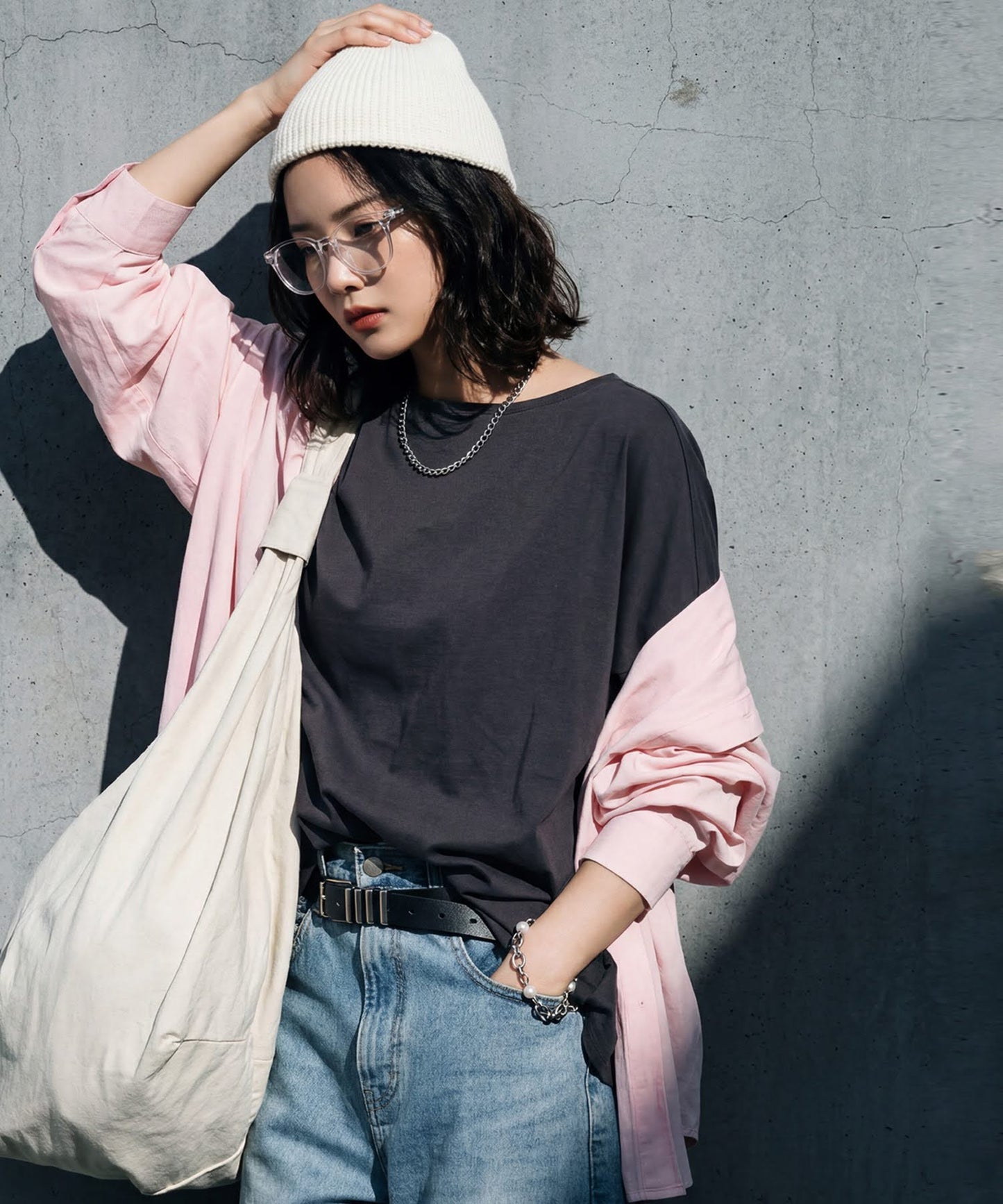 100% Cotton Sweat-Proof Relaxed Top Ladies