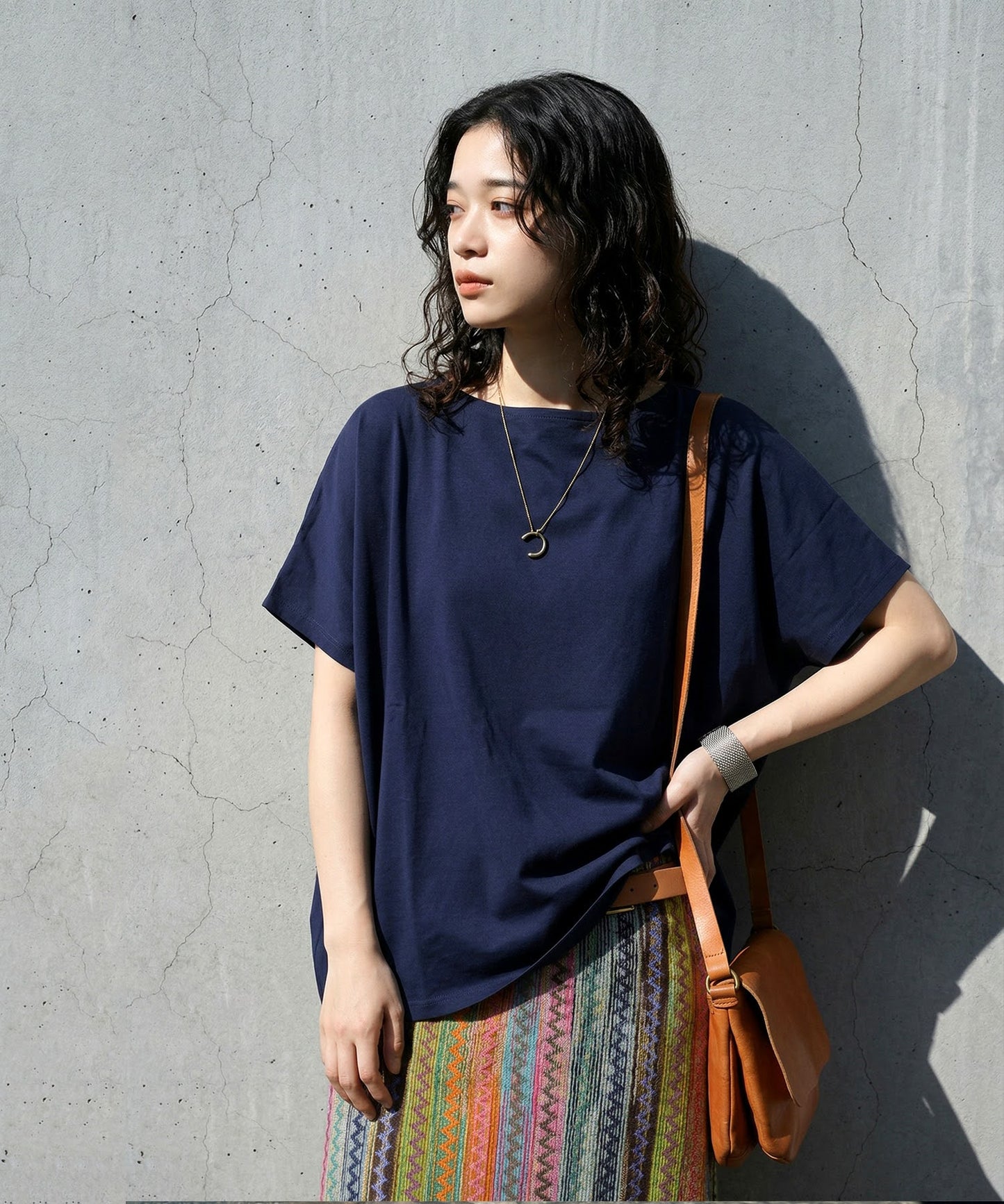 100% Cotton Sweat-Proof Relaxed Top Ladies