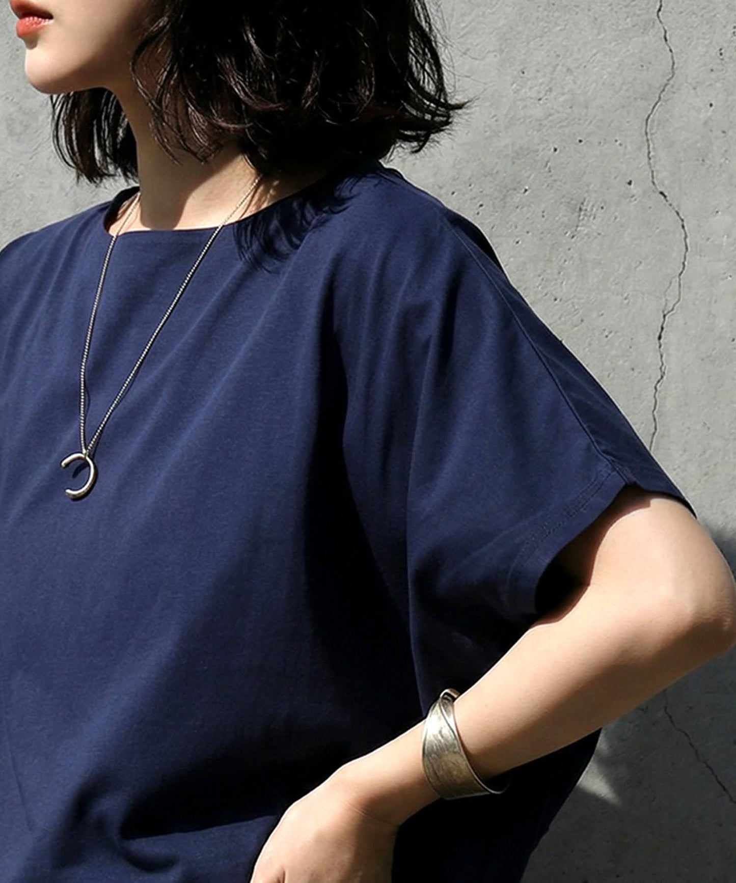 100% Cotton Sweat-Proof Relaxed Top Ladies