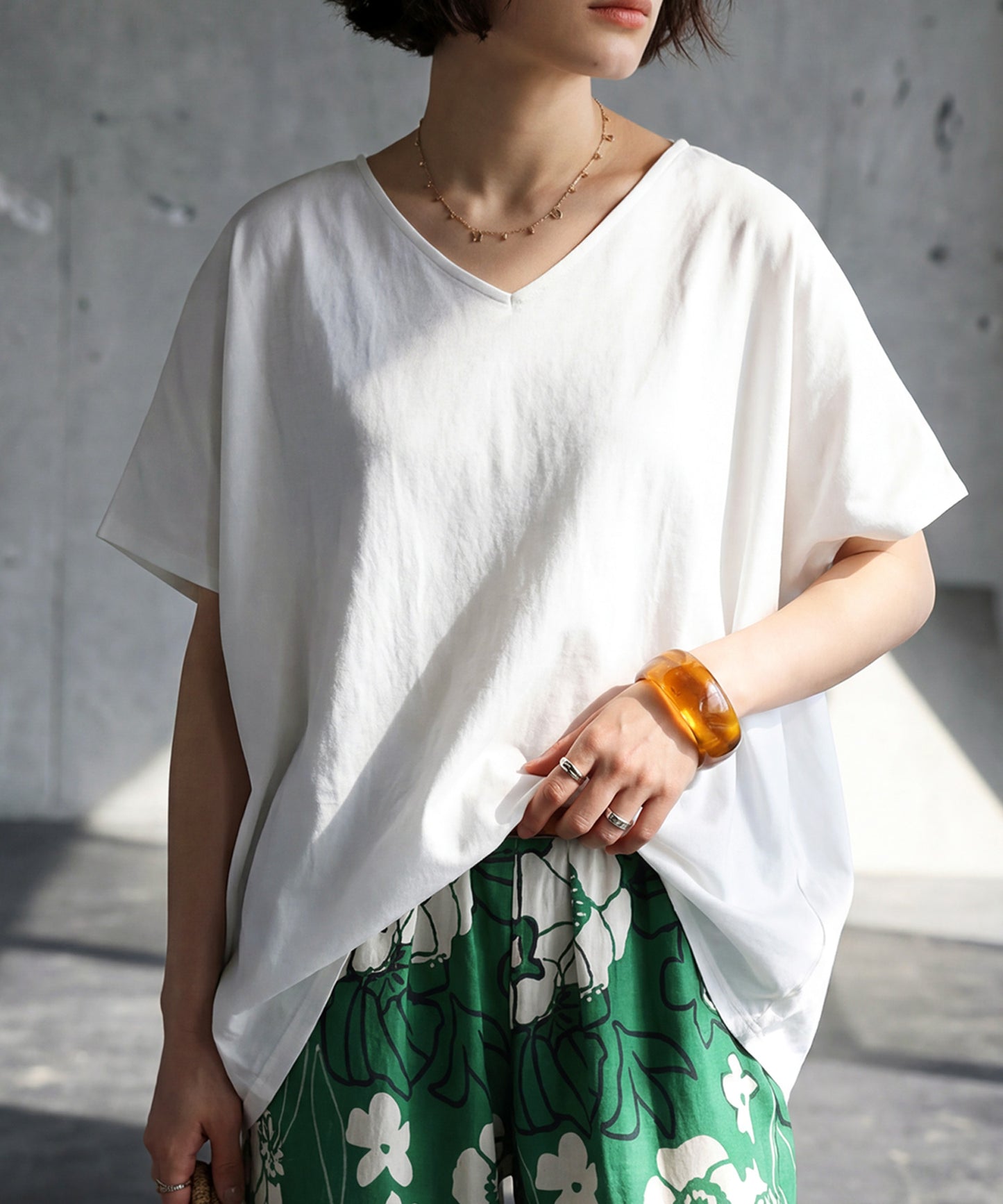 100% Cotton Sweat-Proof Relaxed Top Ladies