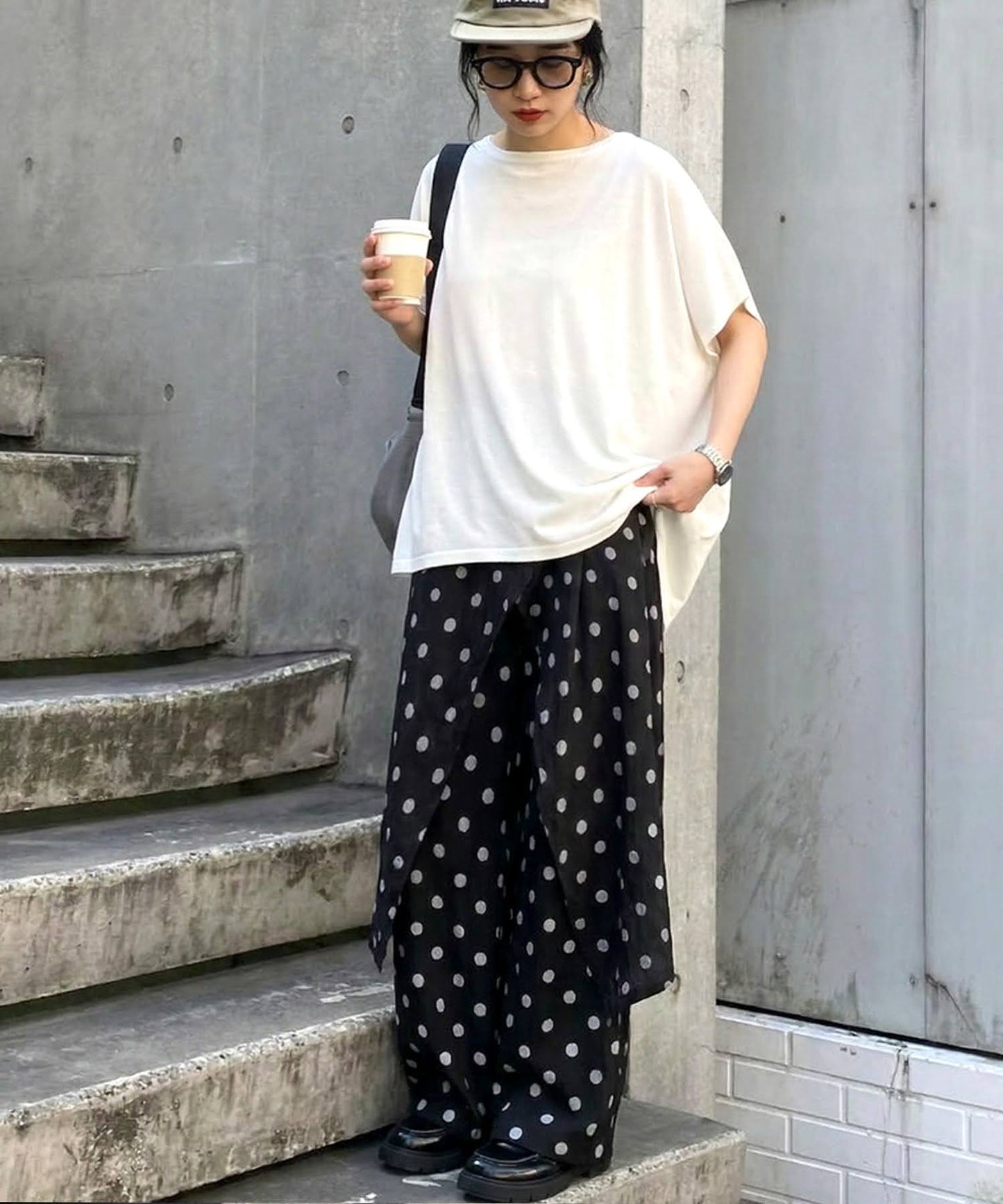 100% Cotton Sweat-Proof Relaxed Top Ladies