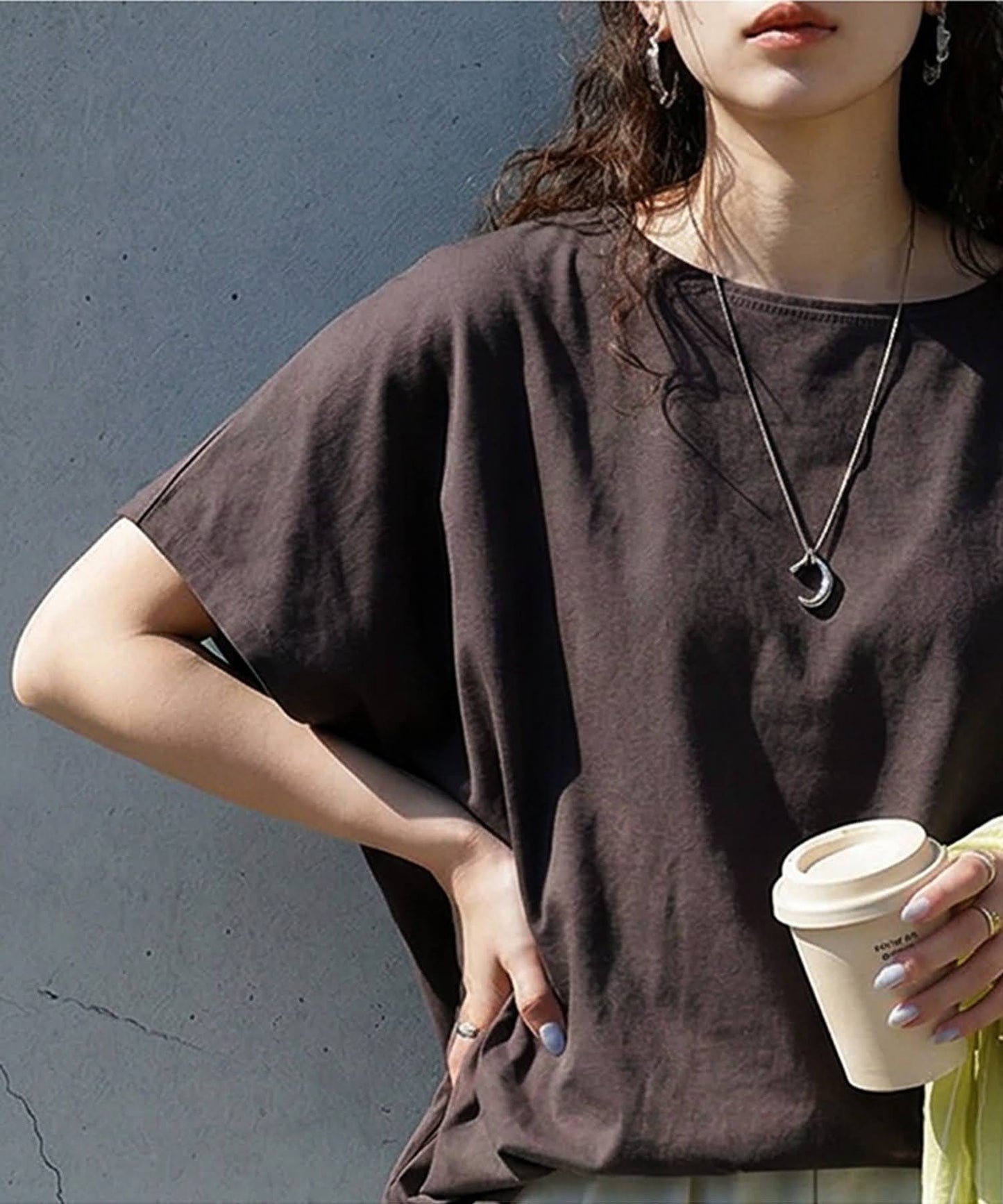 100% Cotton Sweat-Proof Relaxed Top Ladies