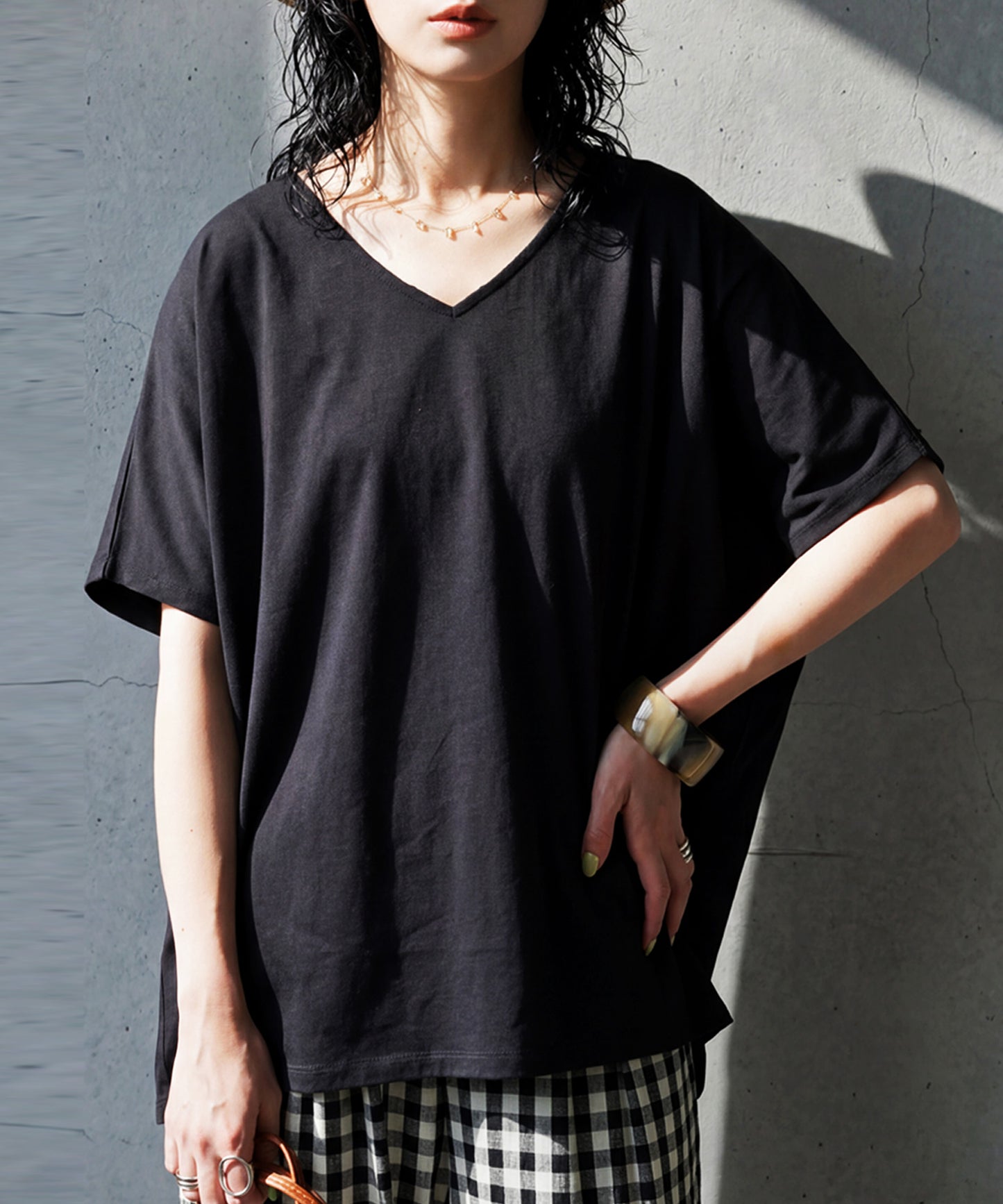 100% Cotton Sweat-Proof Relaxed Top Ladies
