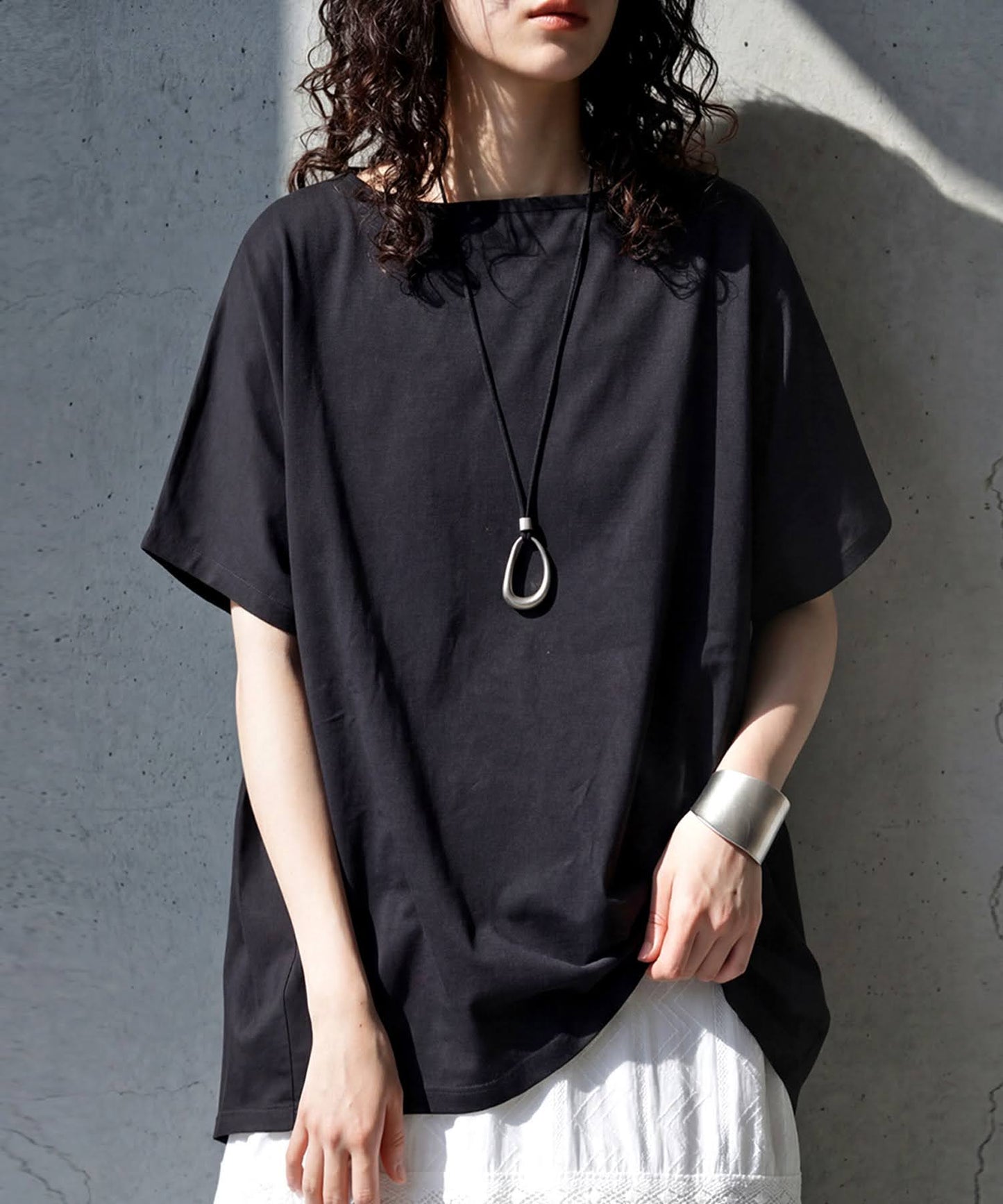 100% Cotton Sweat-Proof Relaxed Top Ladies