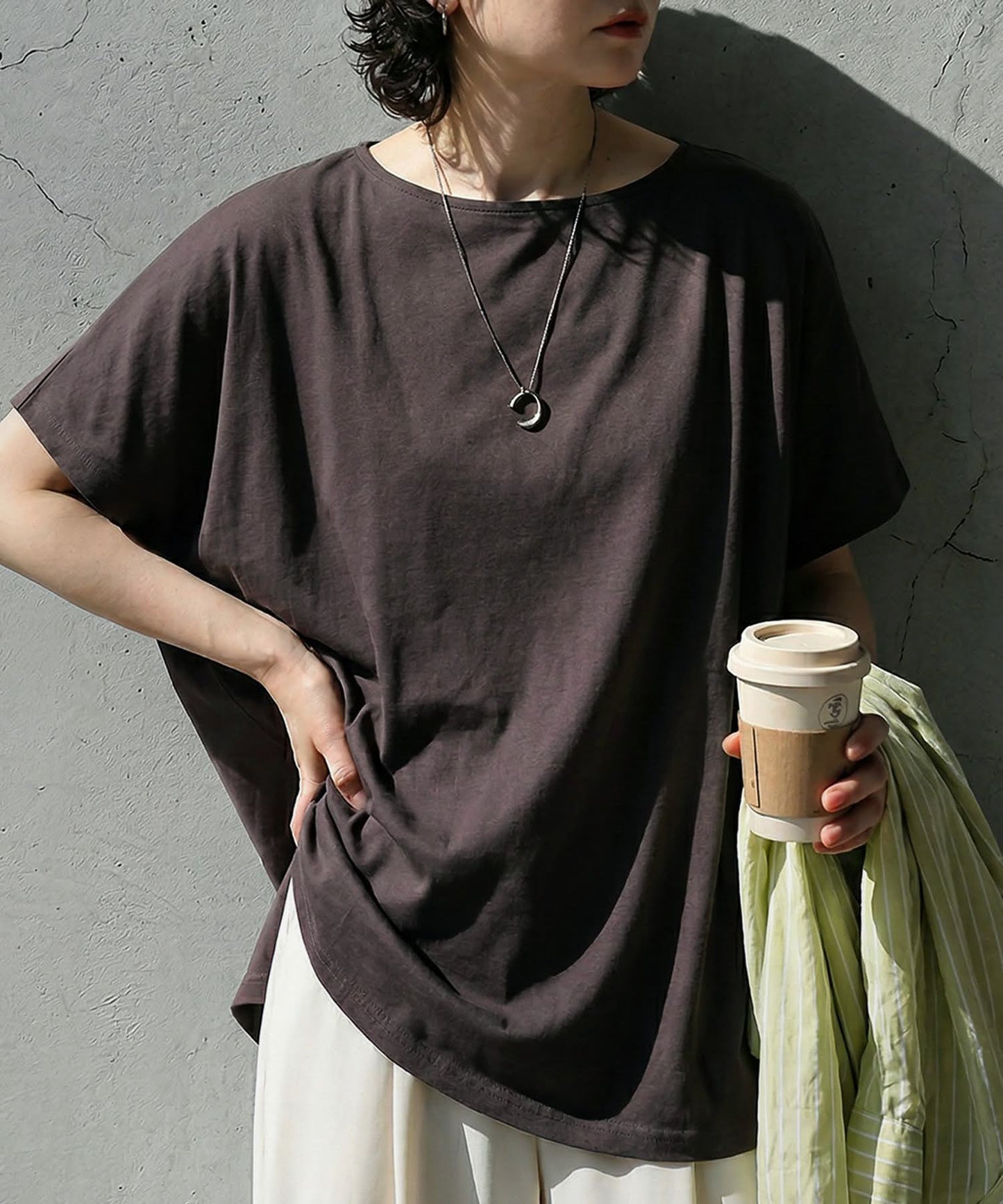 100% Cotton Sweat-Proof Relaxed Top Ladies