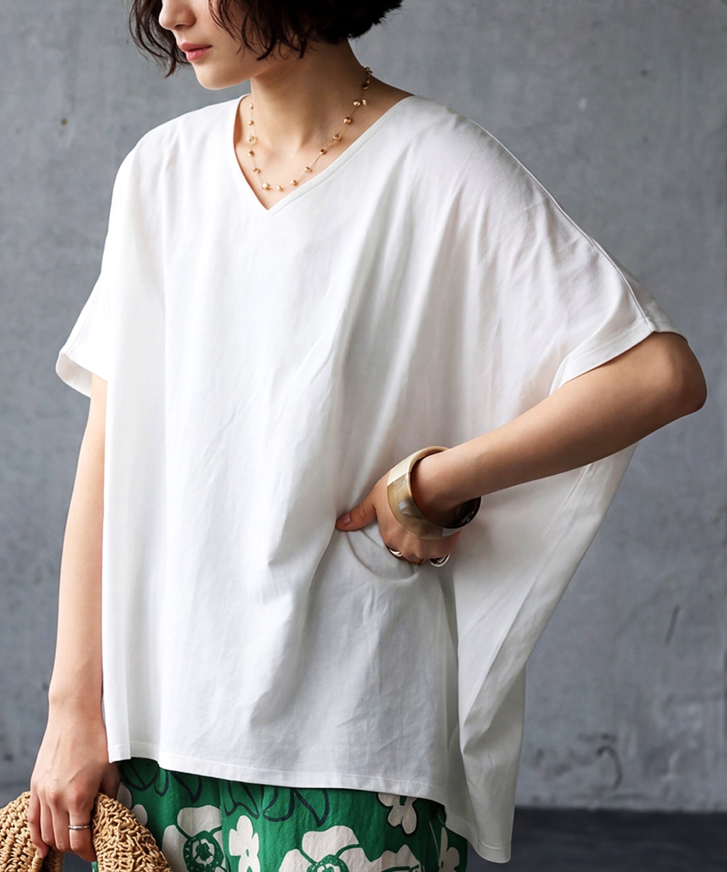 100% Cotton Sweat-Proof Relaxed Top Ladies