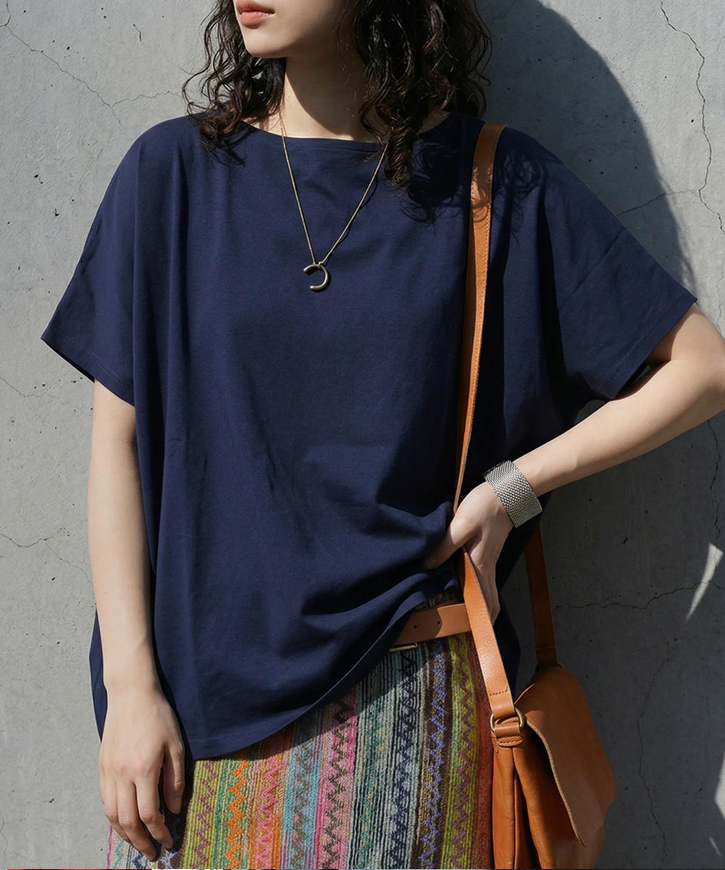 100% Cotton Sweat-Proof Relaxed Top Ladies