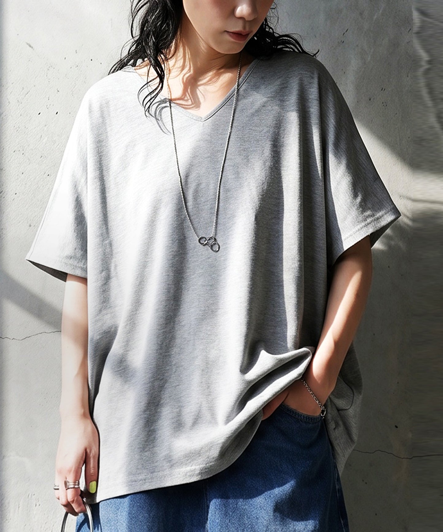 100% Cotton Sweat-Proof Relaxed Top Ladies