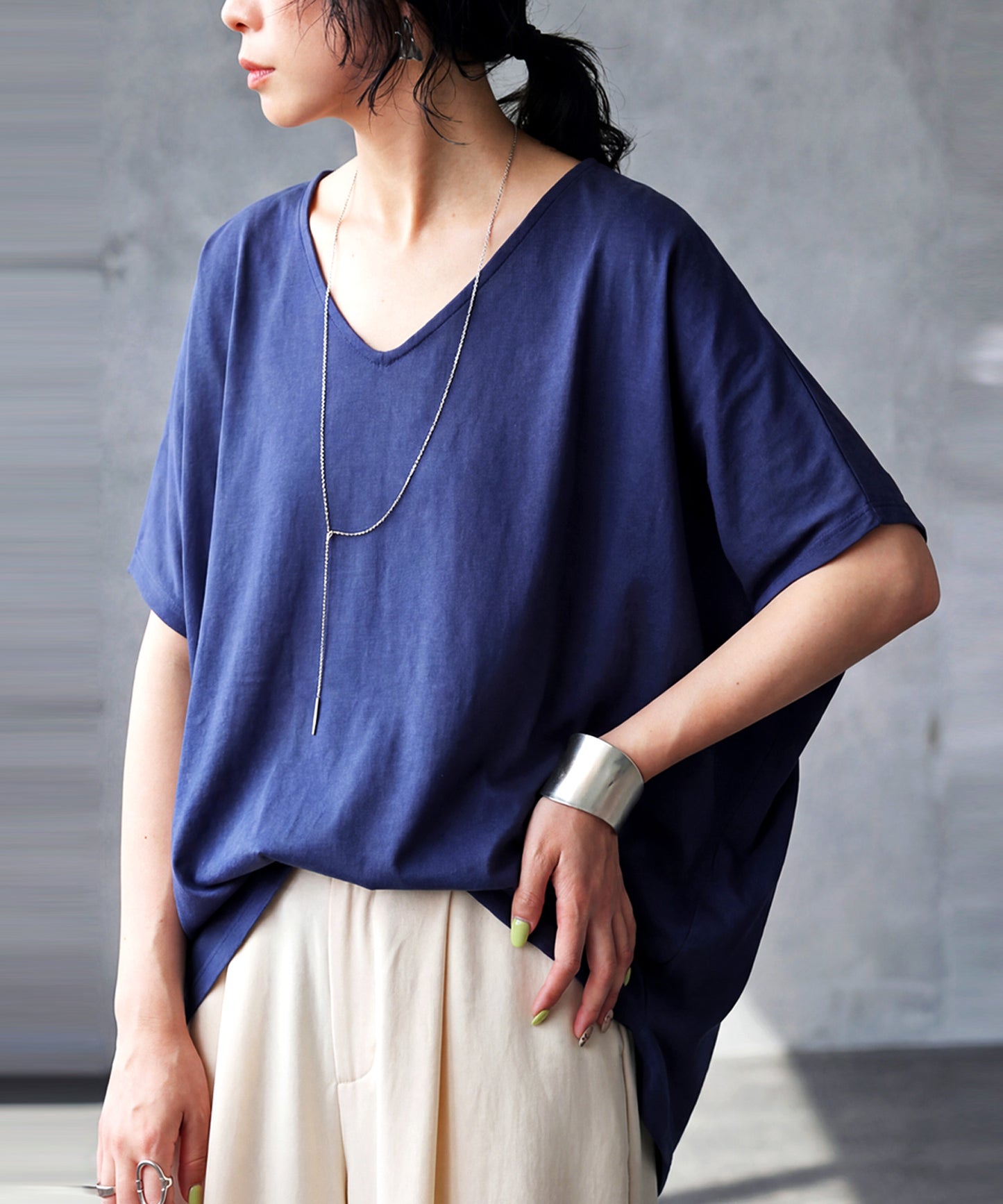 100% Cotton Sweat-Proof Relaxed Top Ladies