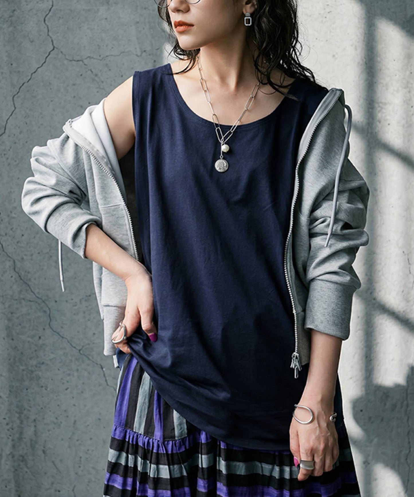 100% Cotton, Sweat Stain Resistant, Plain U-Neck Tank Top Ladies
