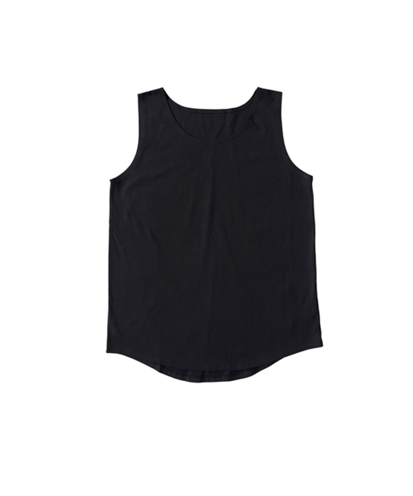 100% Cotton, Sweat Stain Resistant, Plain U-Neck Tank Top Ladies
