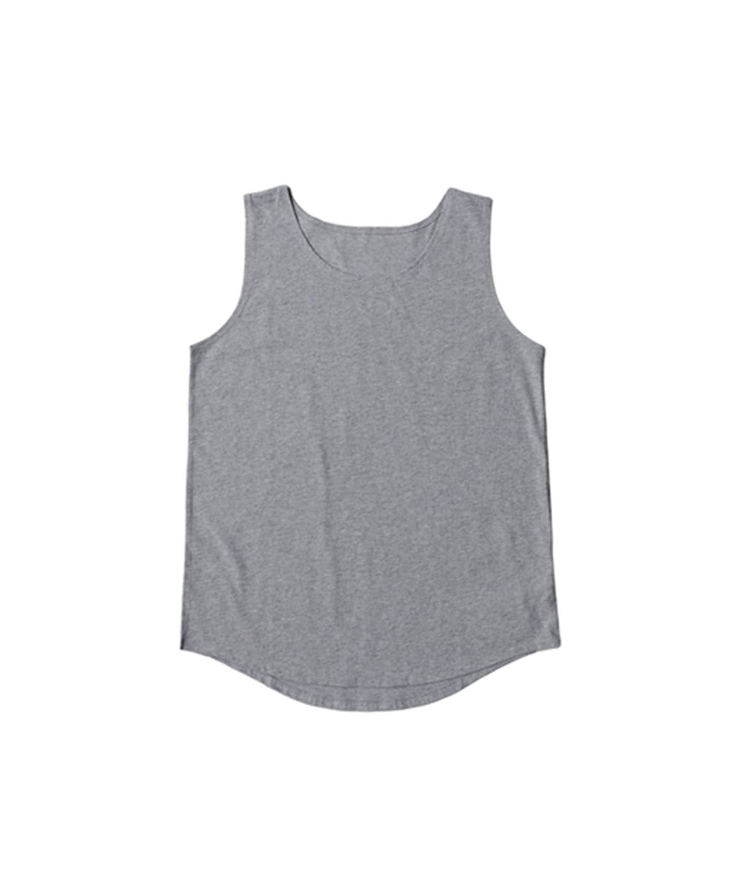 100% Cotton, Sweat Stain Resistant, Plain U-Neck Tank Top Ladies