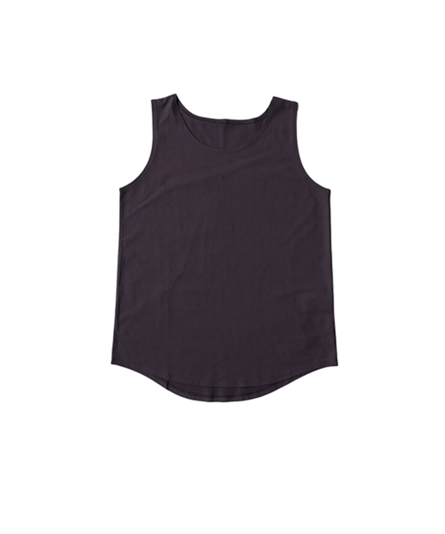 100% Cotton, Sweat Stain Resistant, Plain U-Neck Tank Top Ladies