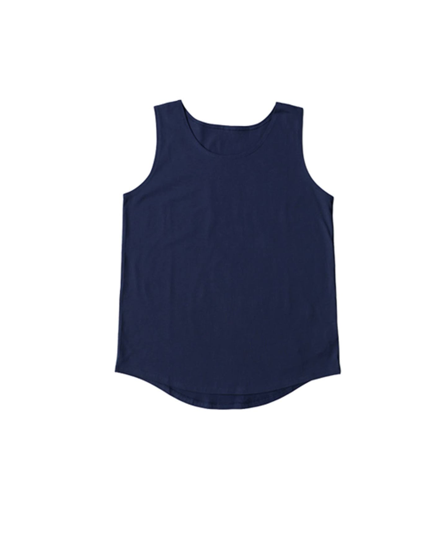 100% Cotton, Sweat Stain Resistant, Plain U-Neck Tank Top Ladies