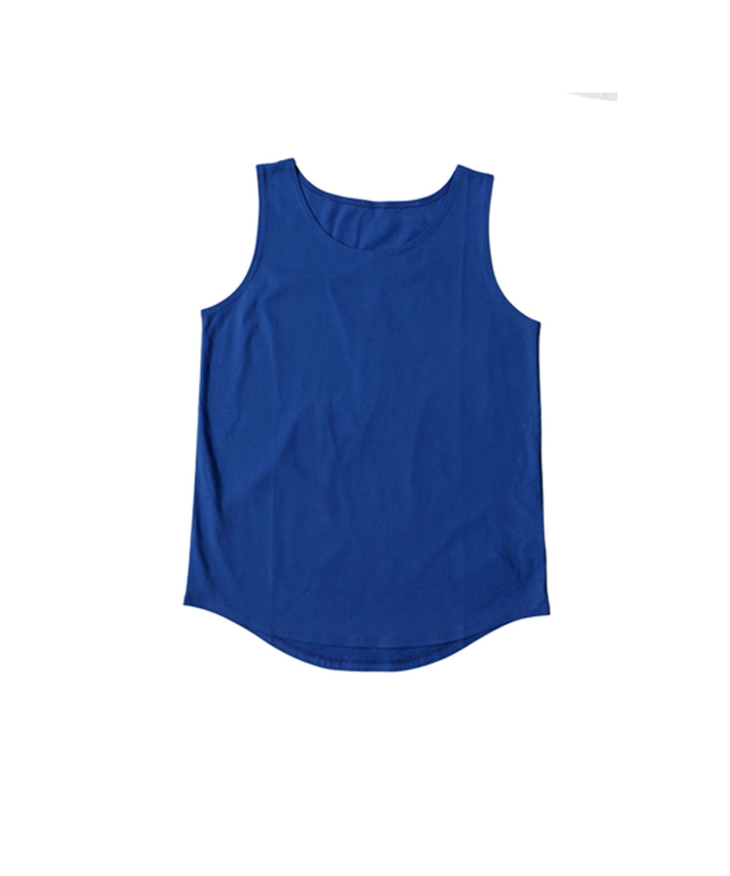 100% Cotton, Sweat Stain Resistant, Plain U-Neck Tank Top Ladies