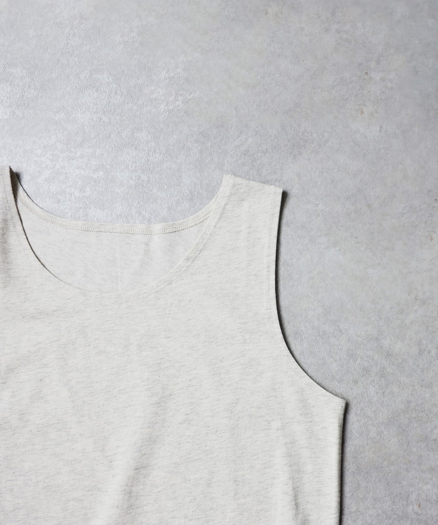 100% Cotton, Sweat Stain Resistant, Plain U-Neck Tank Top Ladies