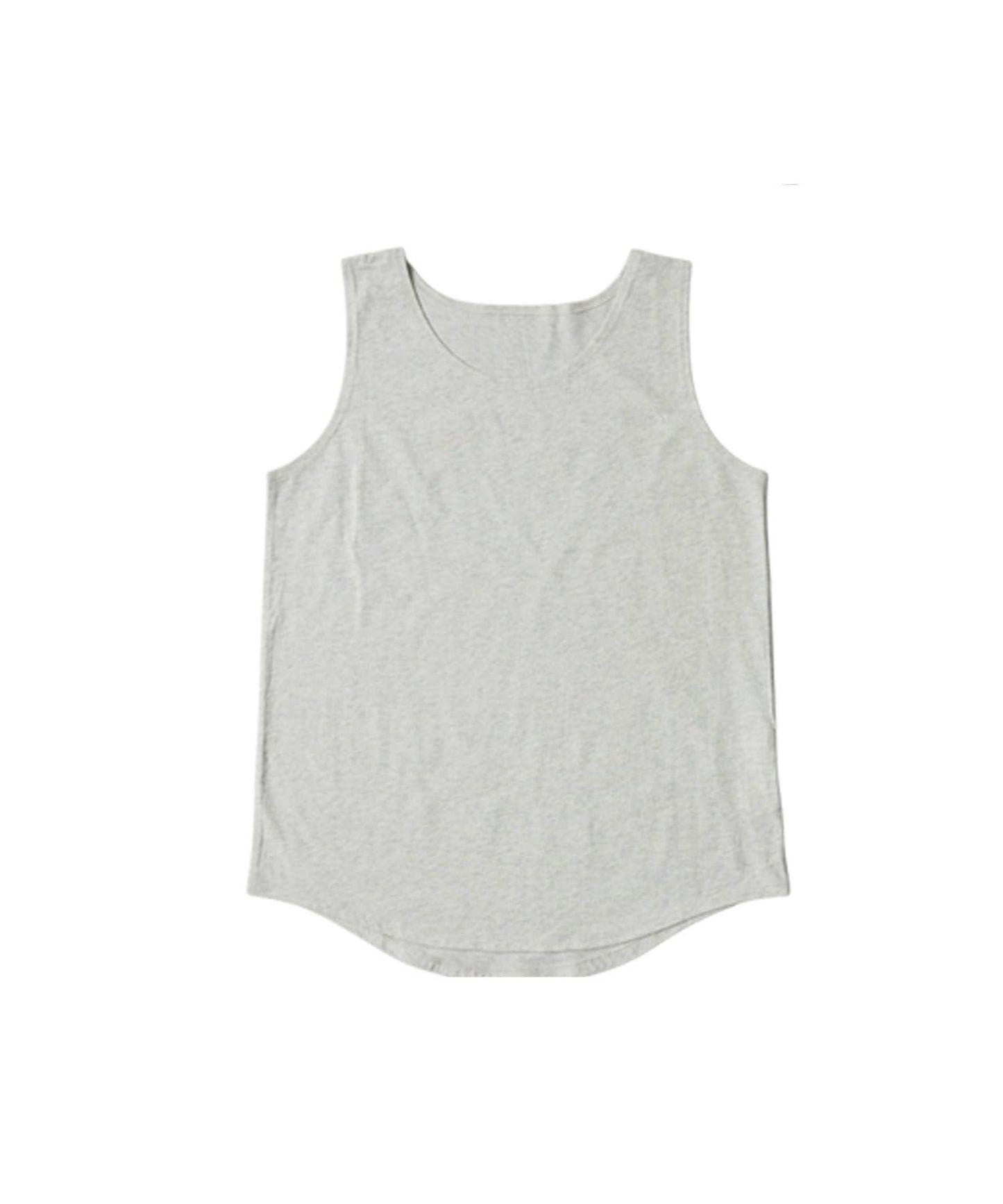 100% Cotton, Sweat Stain Resistant, Plain U-Neck Tank Top Ladies