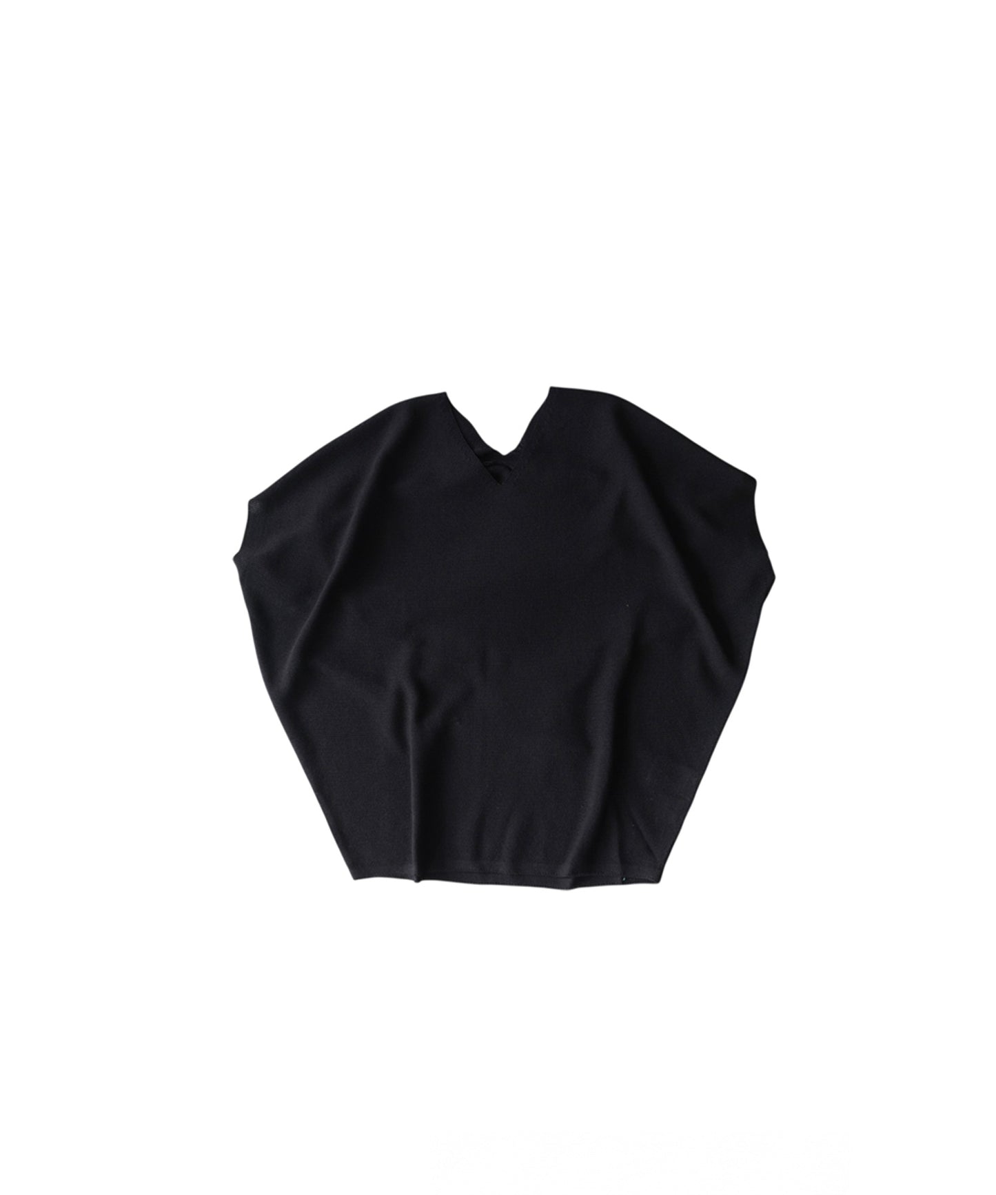V-Neck Short-Sleeved Dolman Knit Ladies