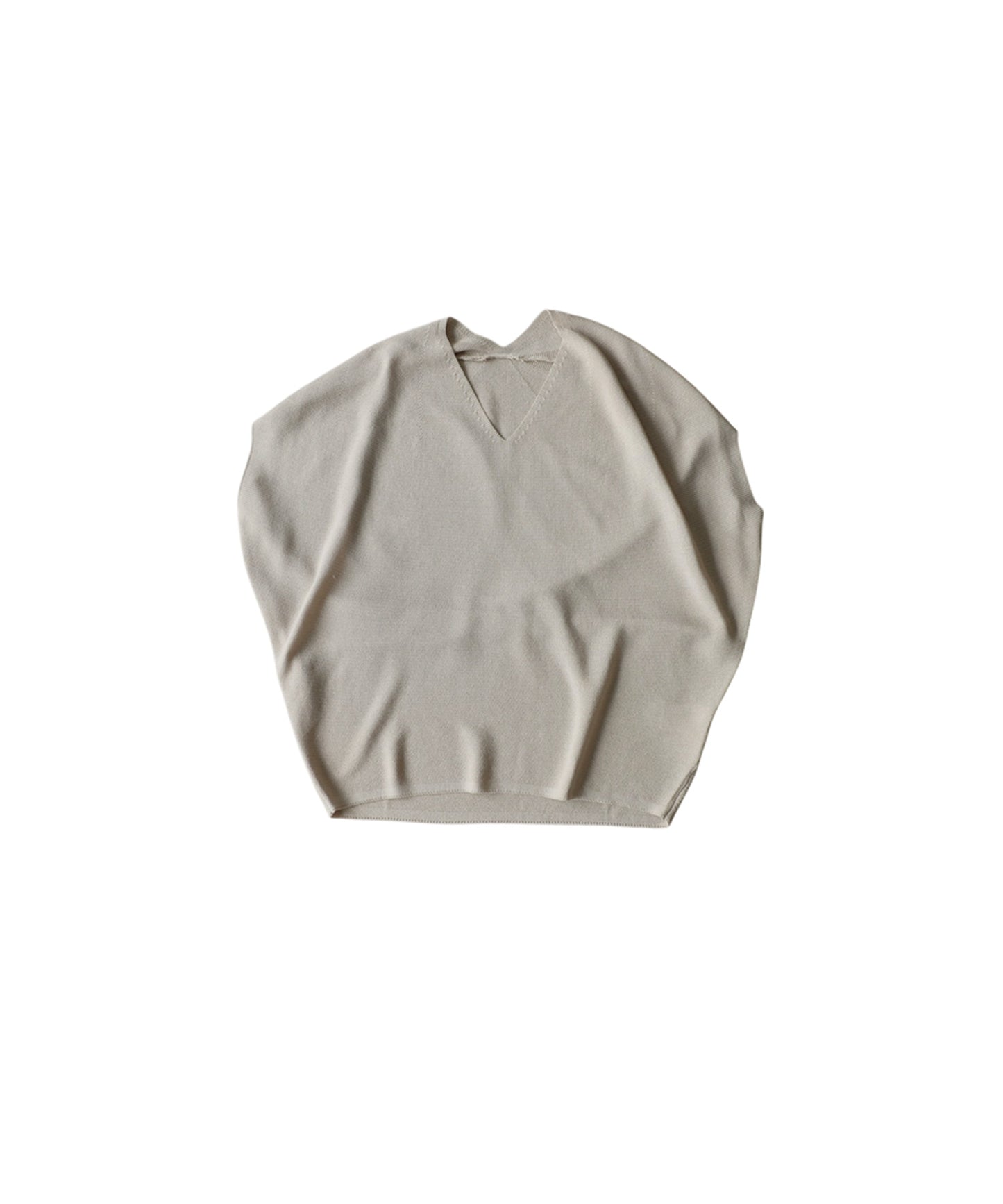 V-Neck Short-Sleeved Dolman Knit Ladies
