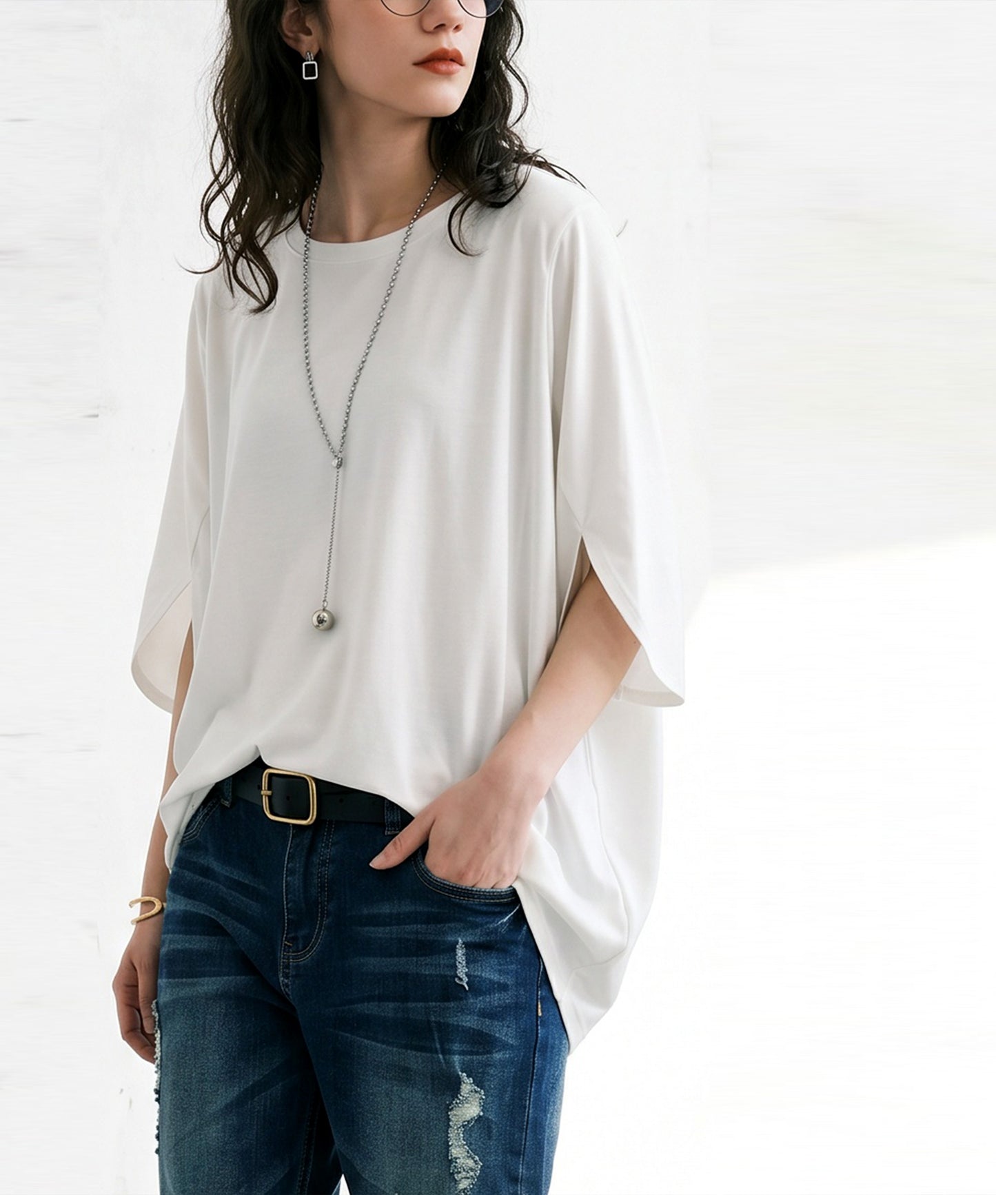 Cool-Touch Dolman Sleeve T-Shirt Ladies