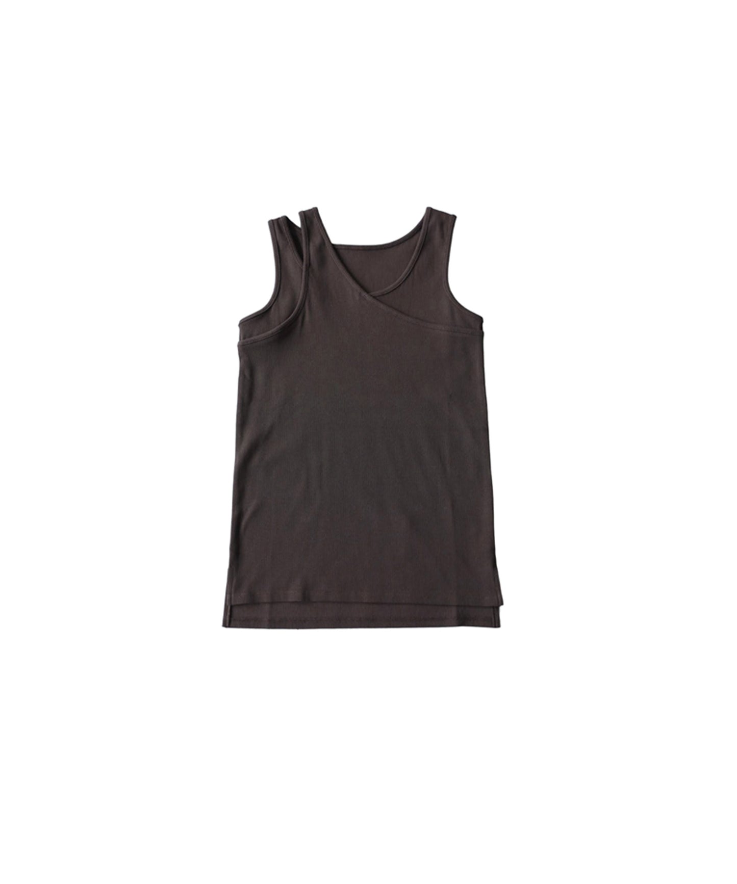 Cotton Blend V-Neck Tank Top Ladies