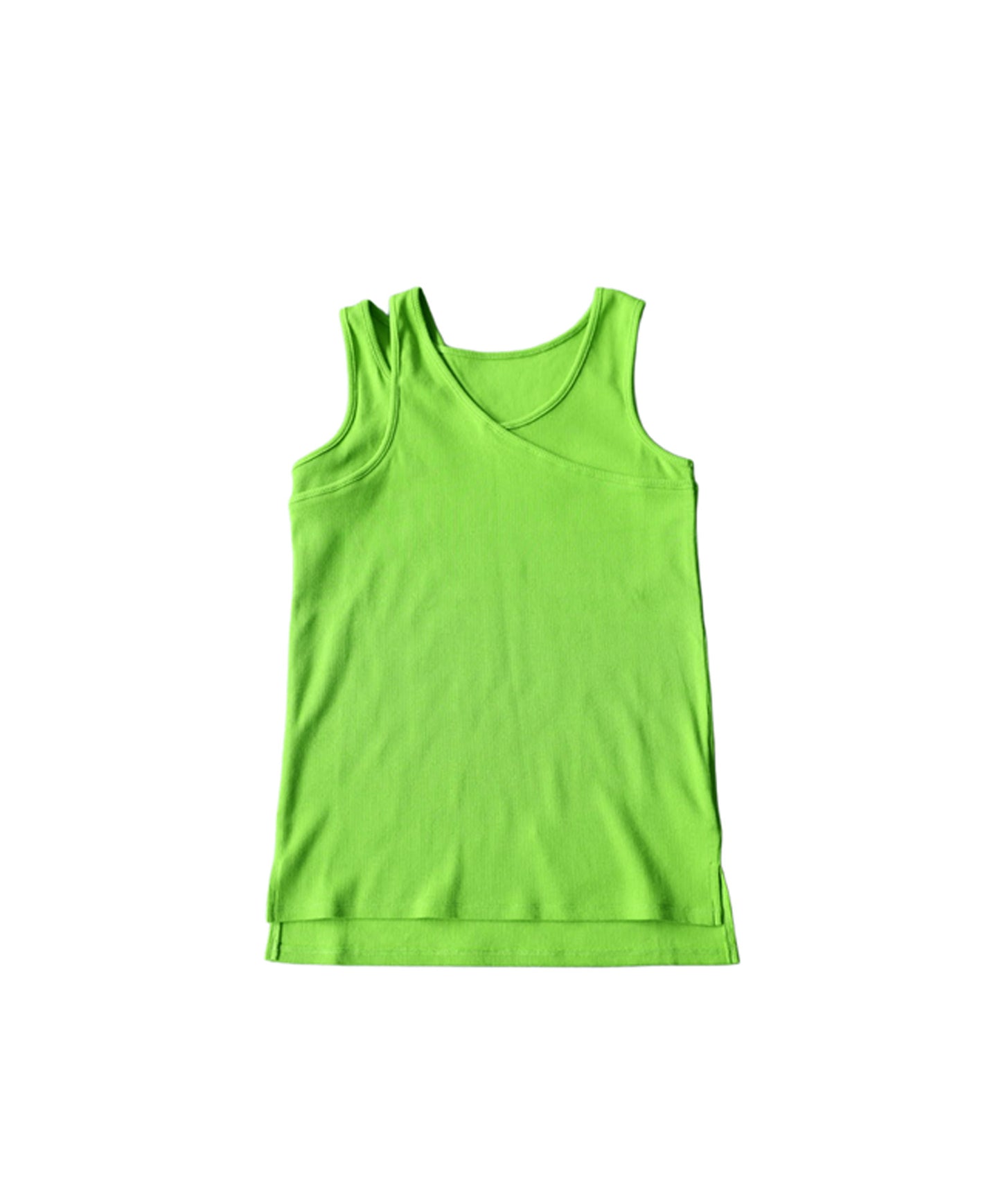 Cotton Blend V-Neck Tank Top Ladies