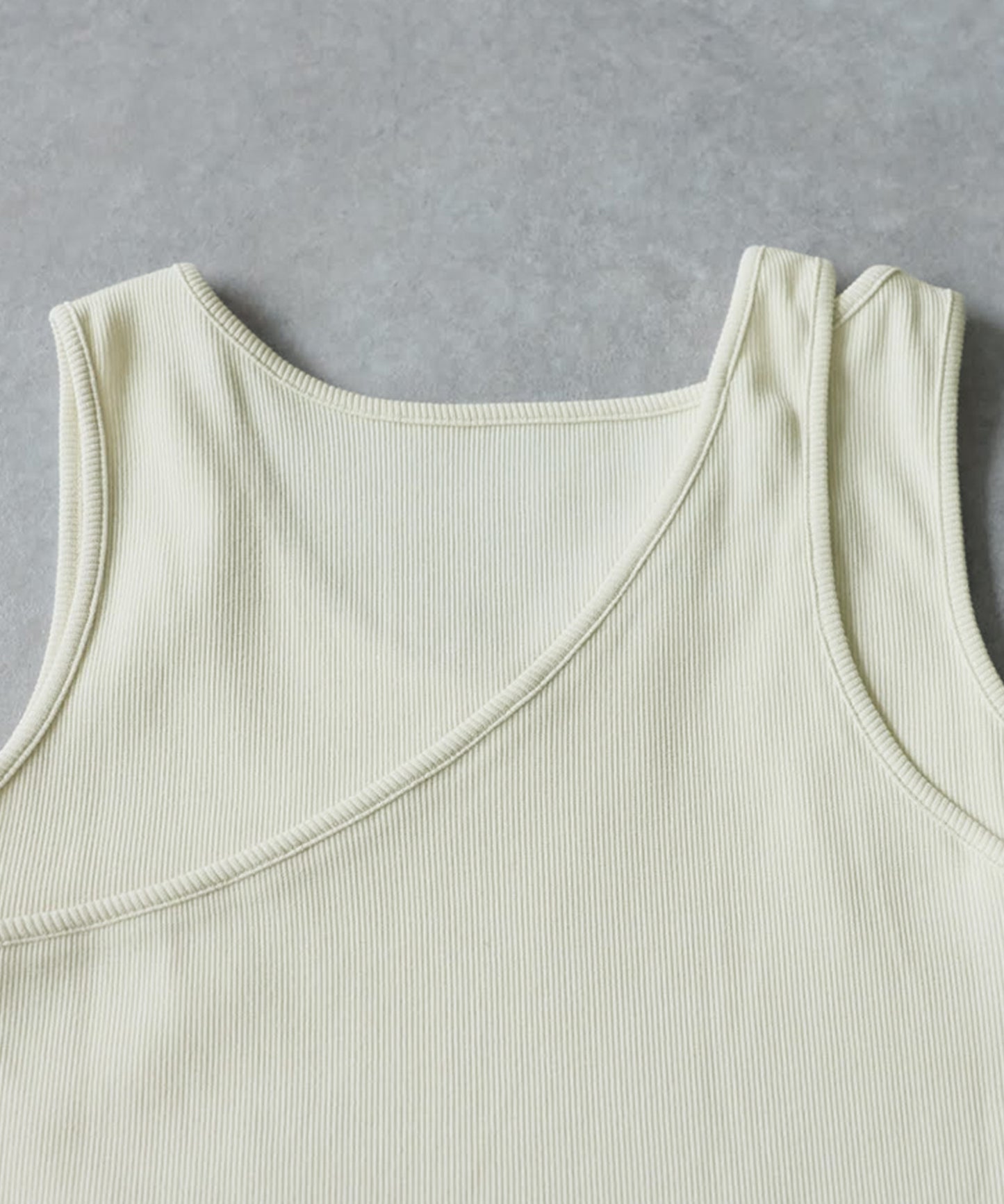 Cotton Blend V-Neck Tank Top Ladies