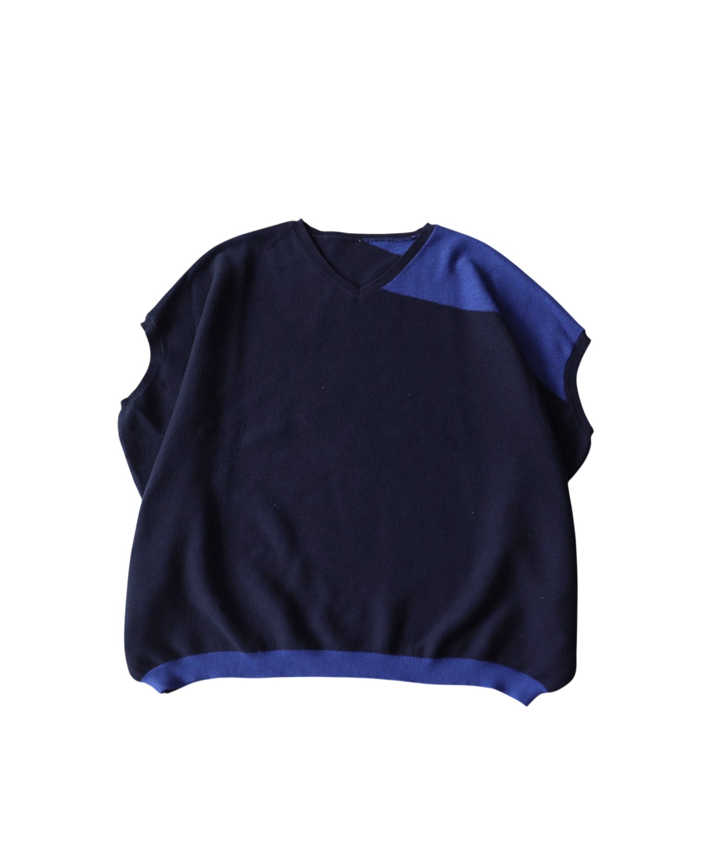 Color-Blocked Summer Knit Ladies