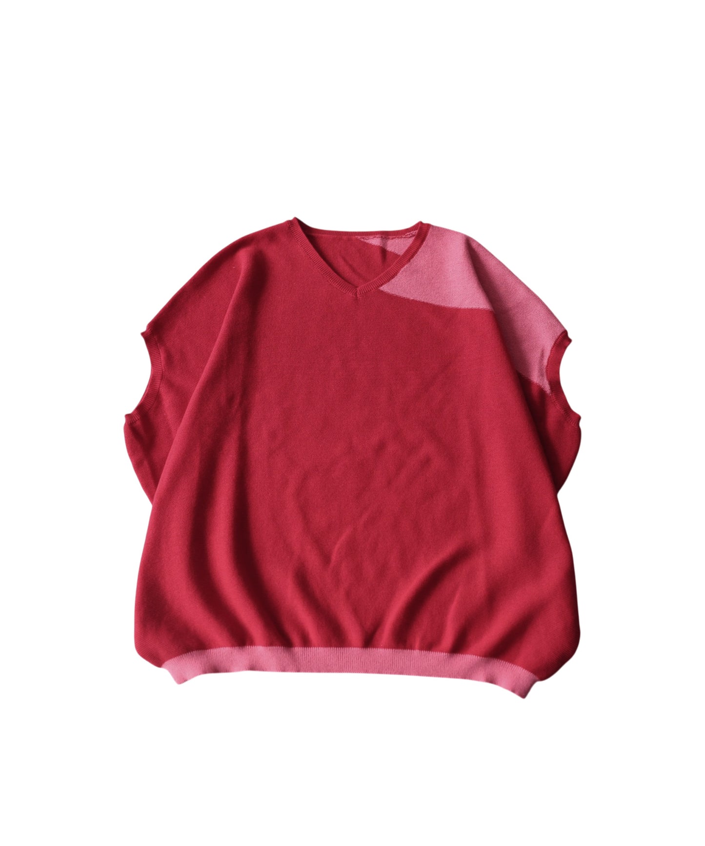Color-Blocked Summer Knit Ladies