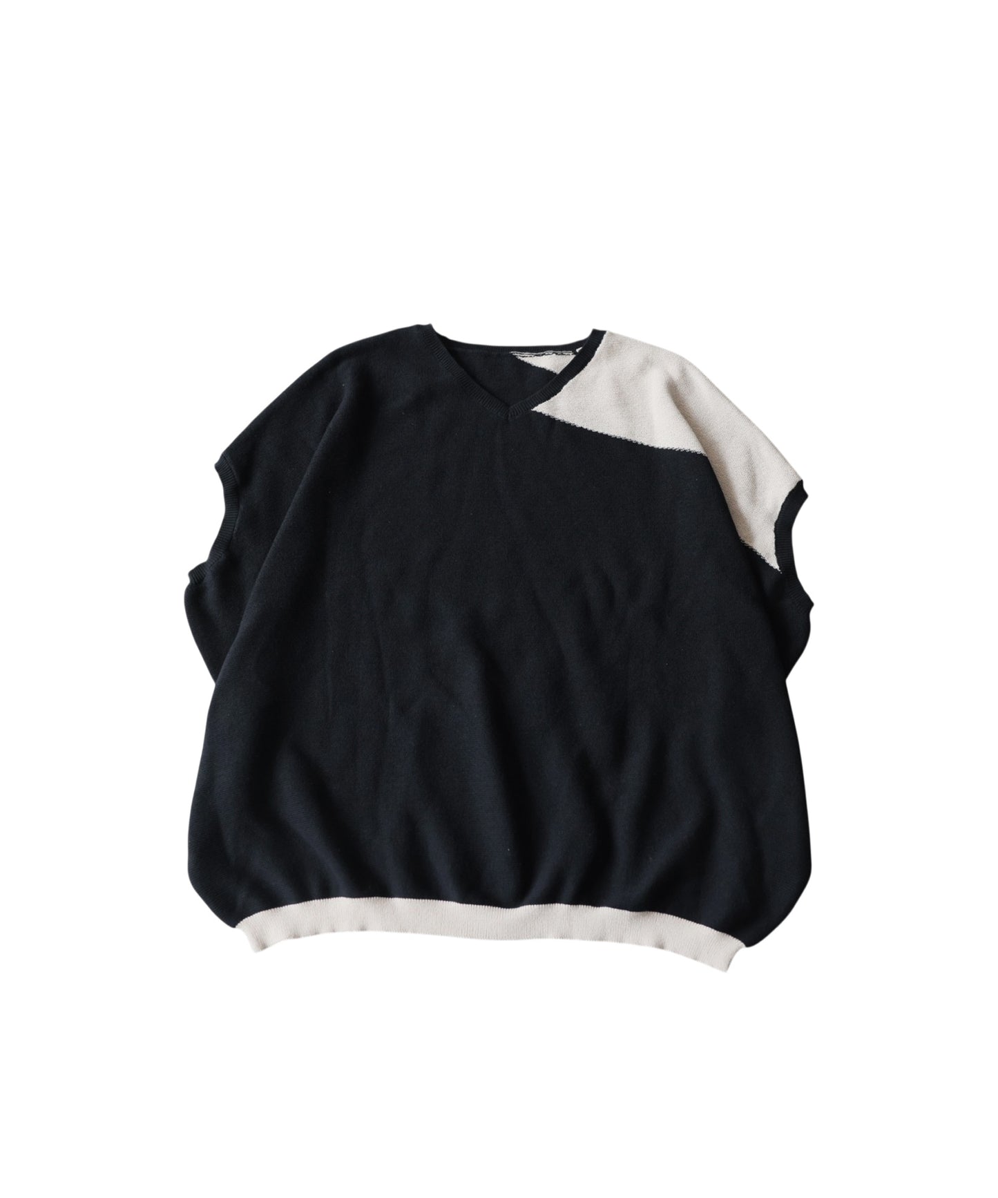 Color-Blocked Summer Knit Ladies