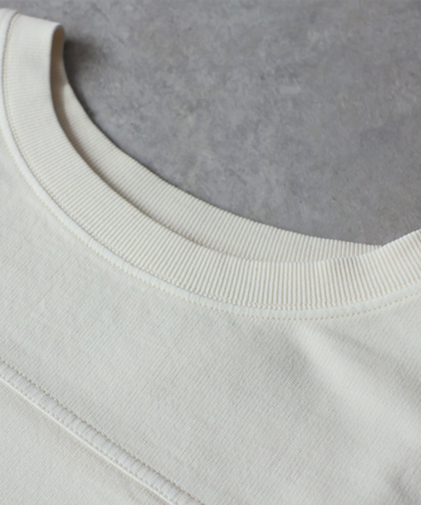 100% Cotton Short-Sleeve Plain Crew Neck Cut And Sewn Top Ladies