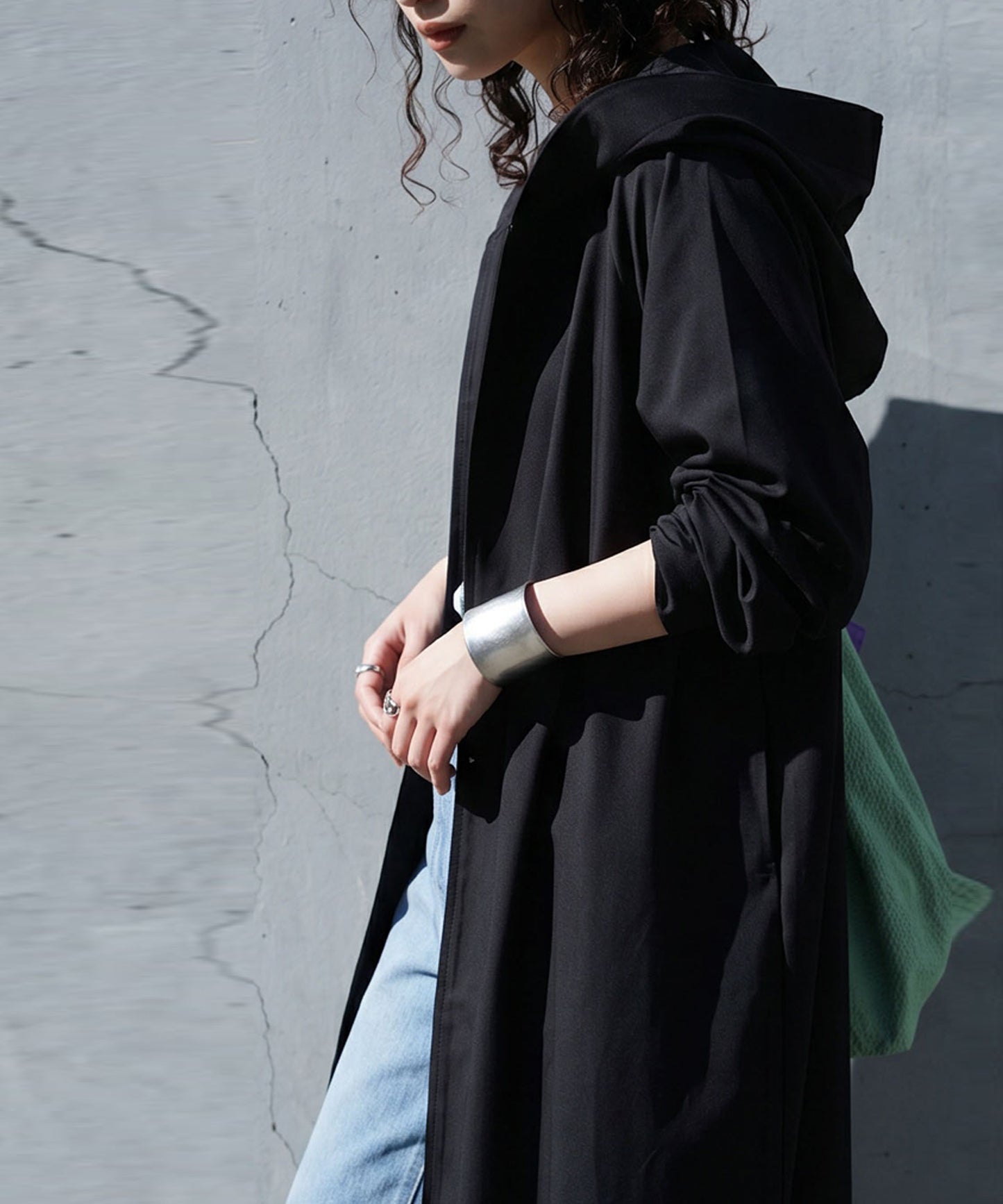 Uv-Cut, Cooling Fabric, Hooded, Full-Zip Dress Ladies