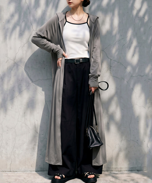 Uv-Cut, Cooling Fabric, Hooded, Full-Zip Dress Ladies
