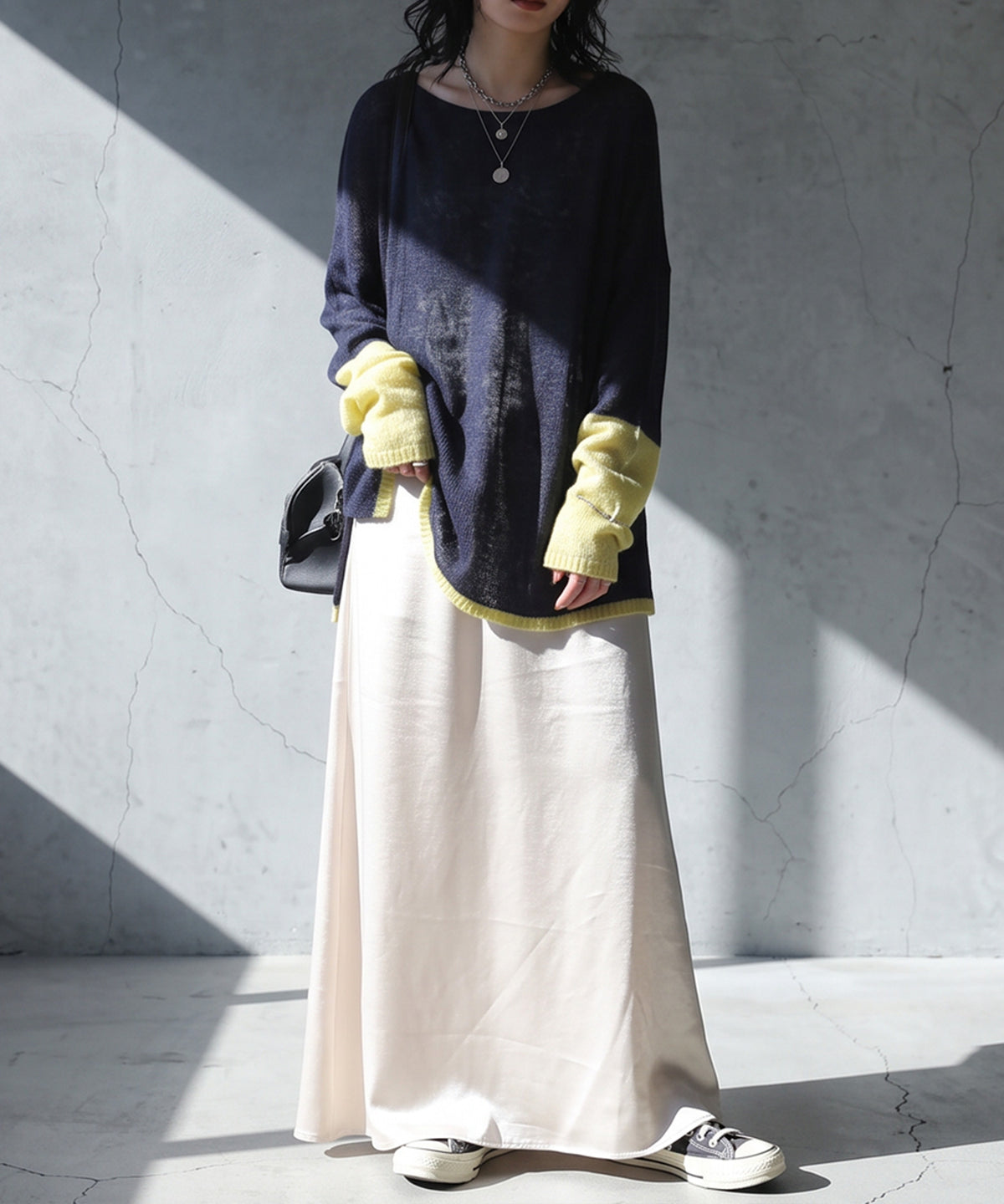 Wool Blend Mohair Knit Ladies