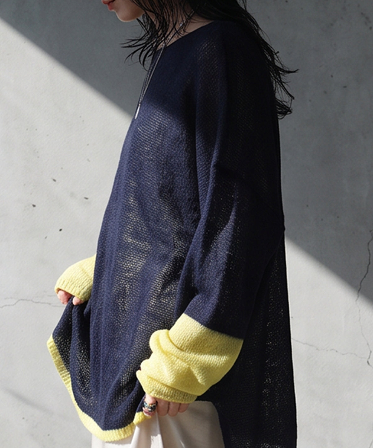 Wool Blend Mohair Knit Ladies